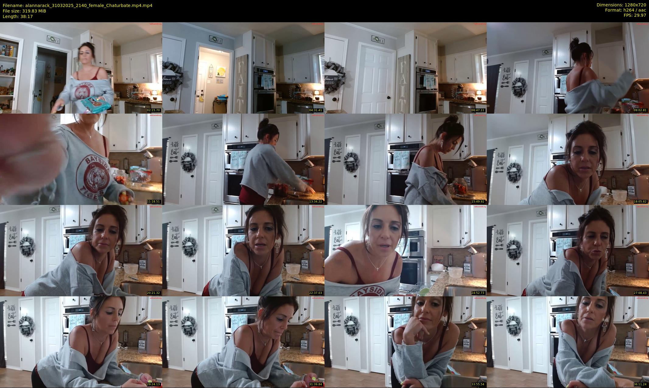 alannarack — 39 minute Chaturbate female cam show recording, 720p, Mar 31, 2025