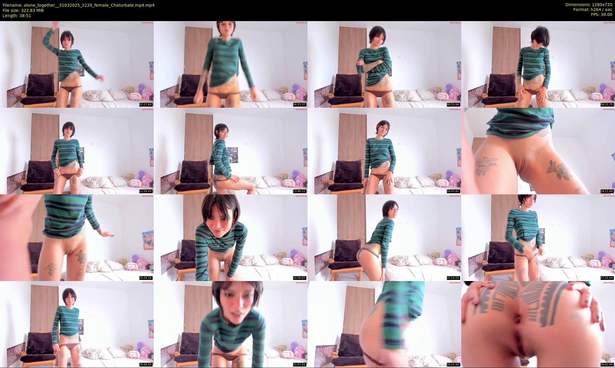alone_together_ — 39 minute Chaturbate female cam show recording, 720p, Mar 31, 2025