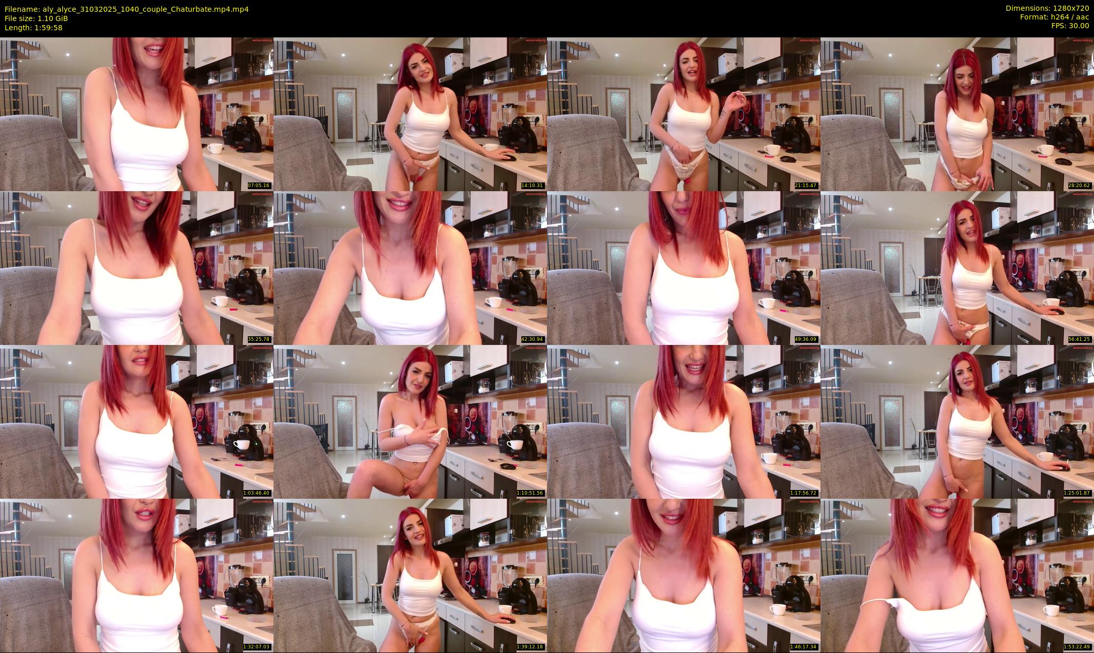 aly_alyce — 120 minute Chaturbate female cam show recording, 720p, Mar 31, 2025