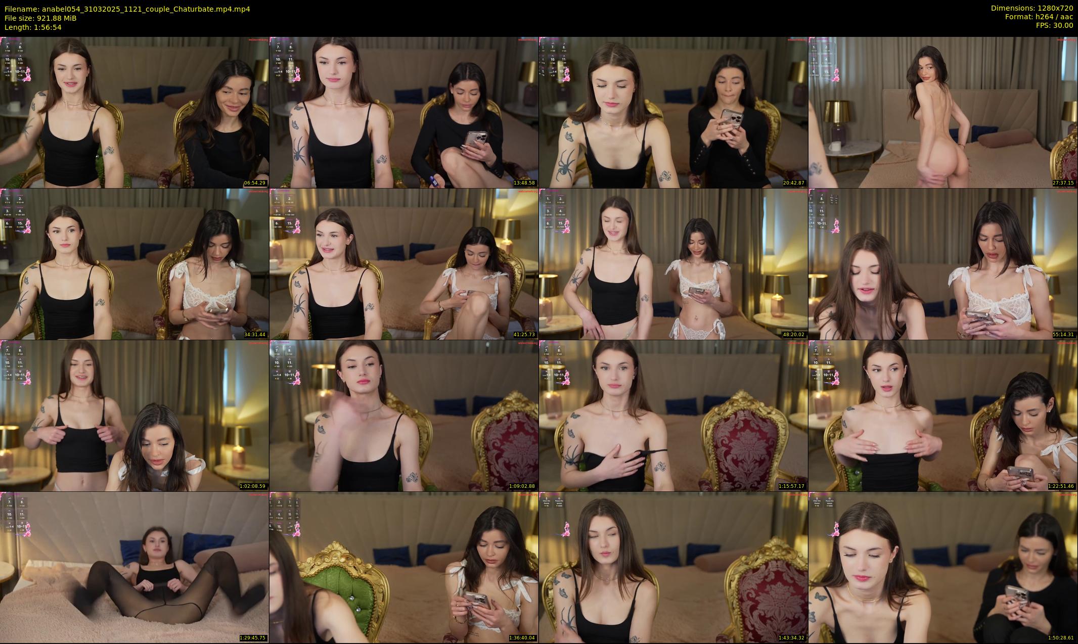 anabel054 — 117 minute Chaturbate female cam show recording, 720p, Mar 31, 2025
