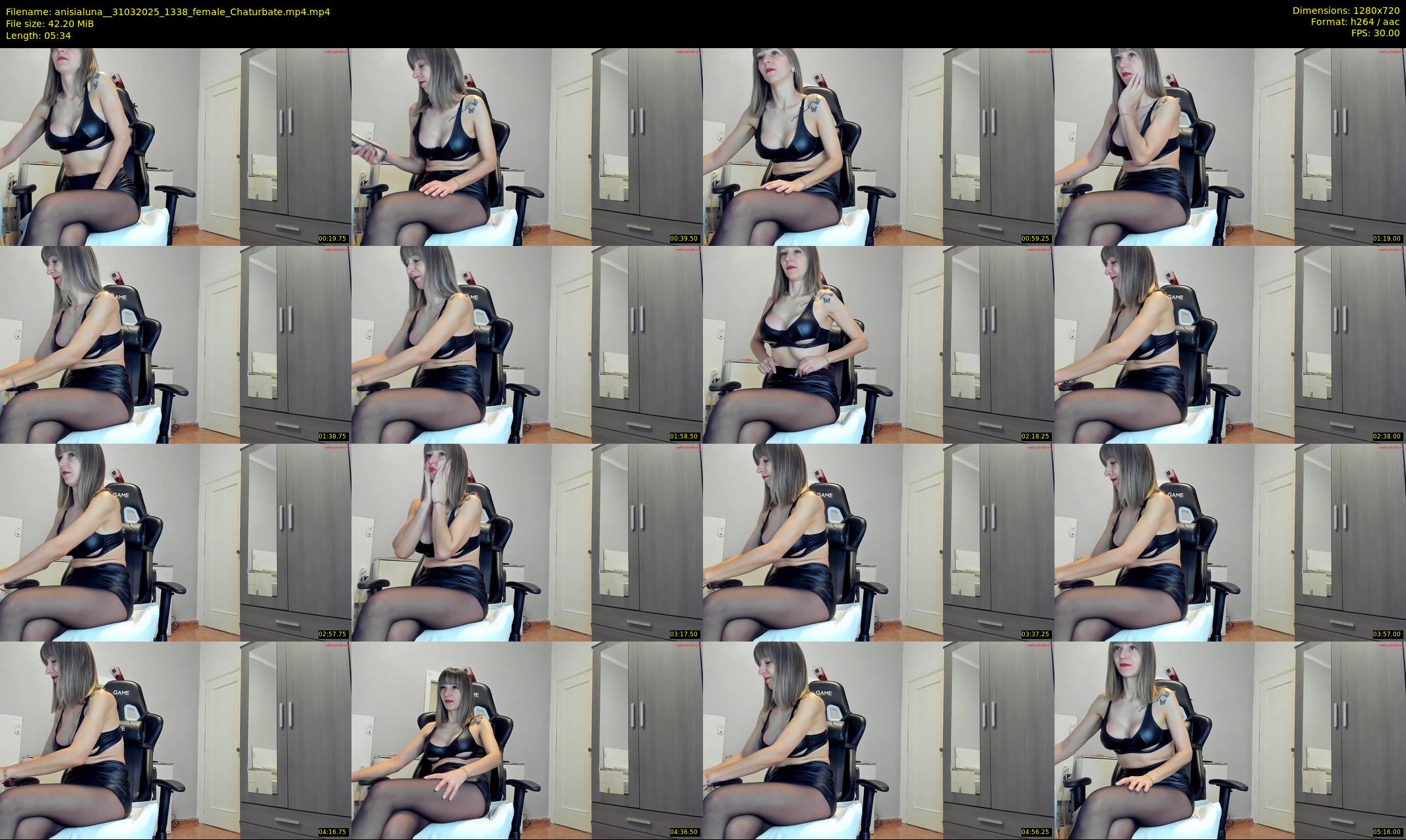 anisialuna_ — 6 minute Chaturbate female cam show recording, 720p, Mar 31, 2025