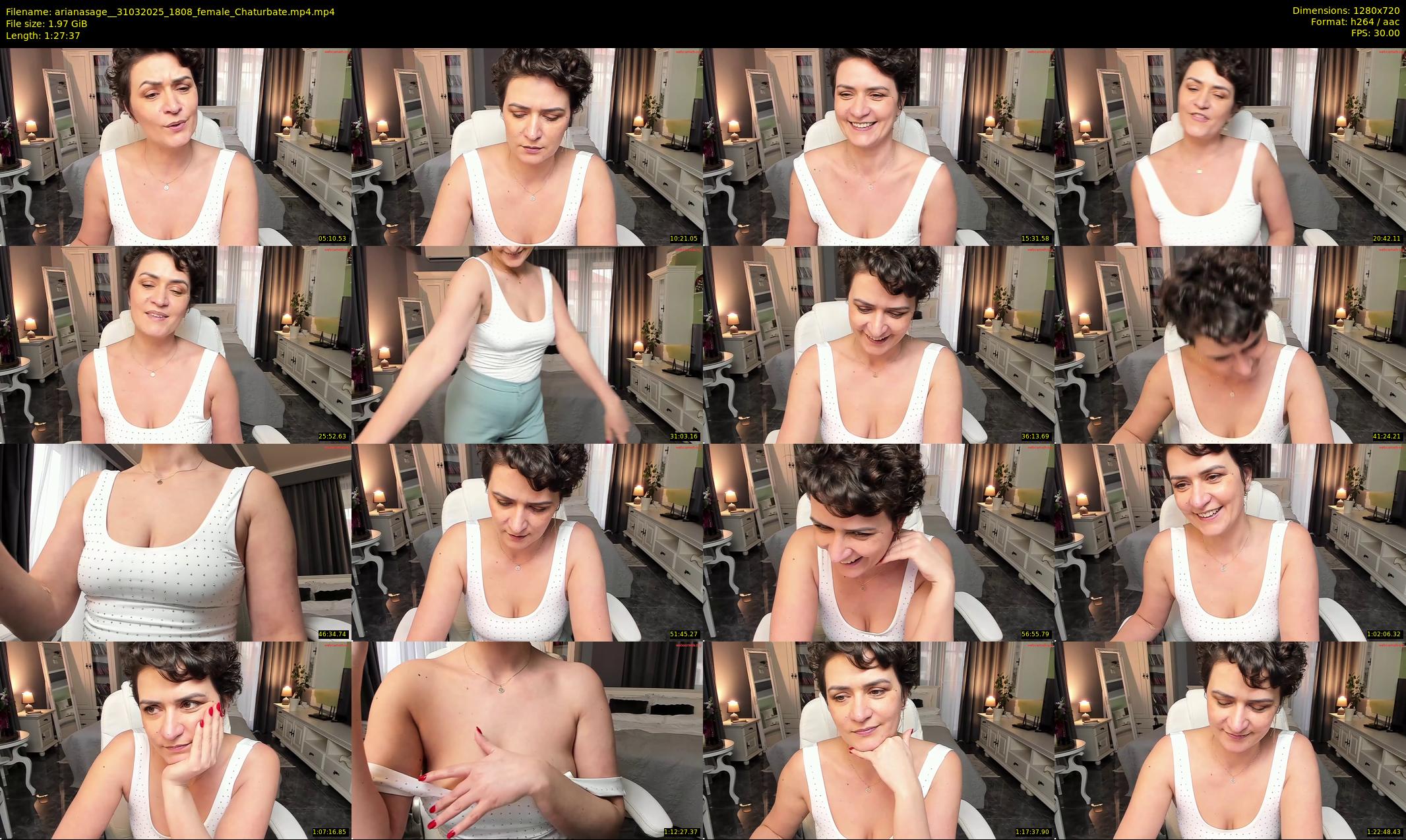 arianasage_ — 88 minute Chaturbate female cam show recording, 720p, Mar 31, 2025