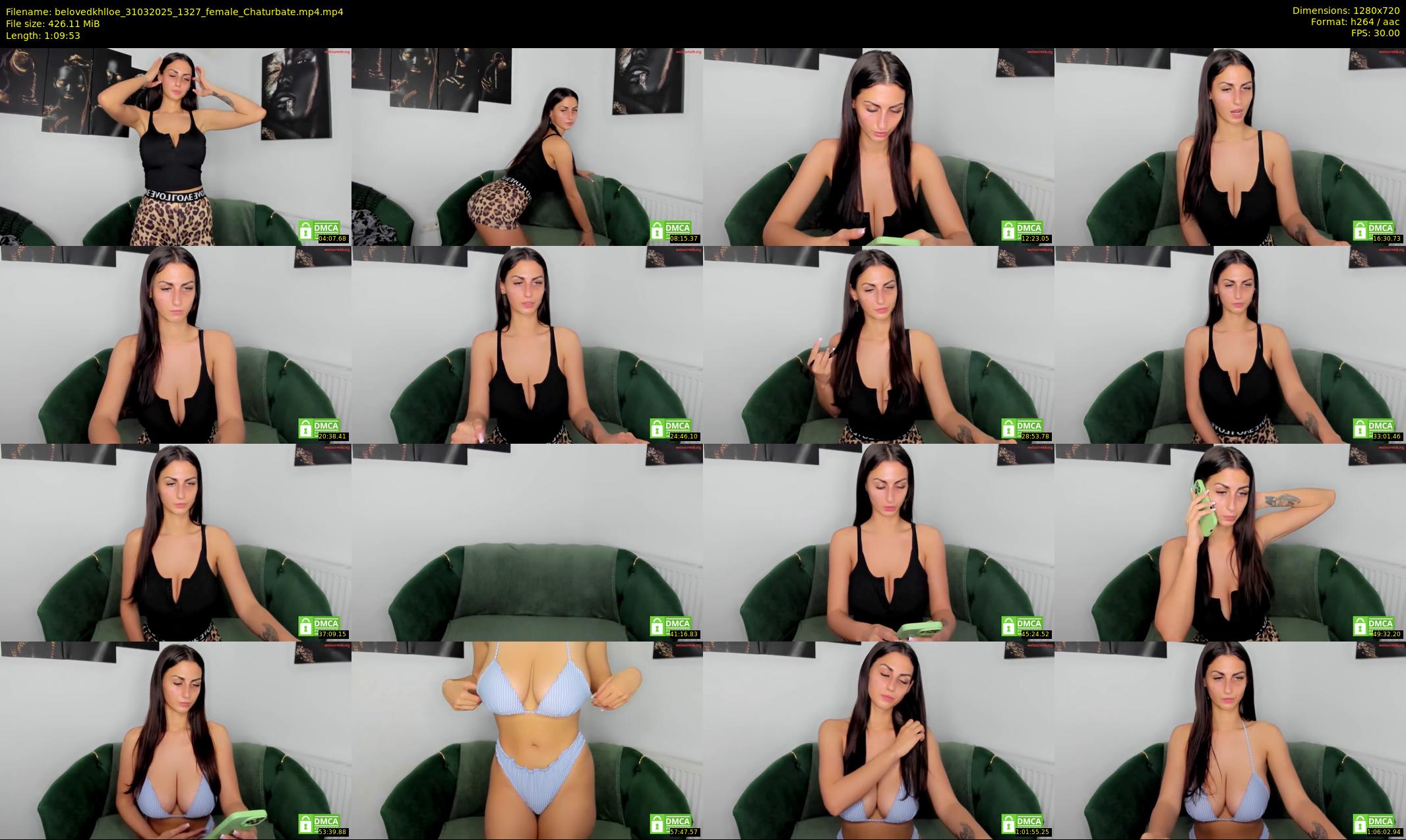 belovedkhlloe — 70 minute Chaturbate female cam show recording, 720p, Mar 31, 2025