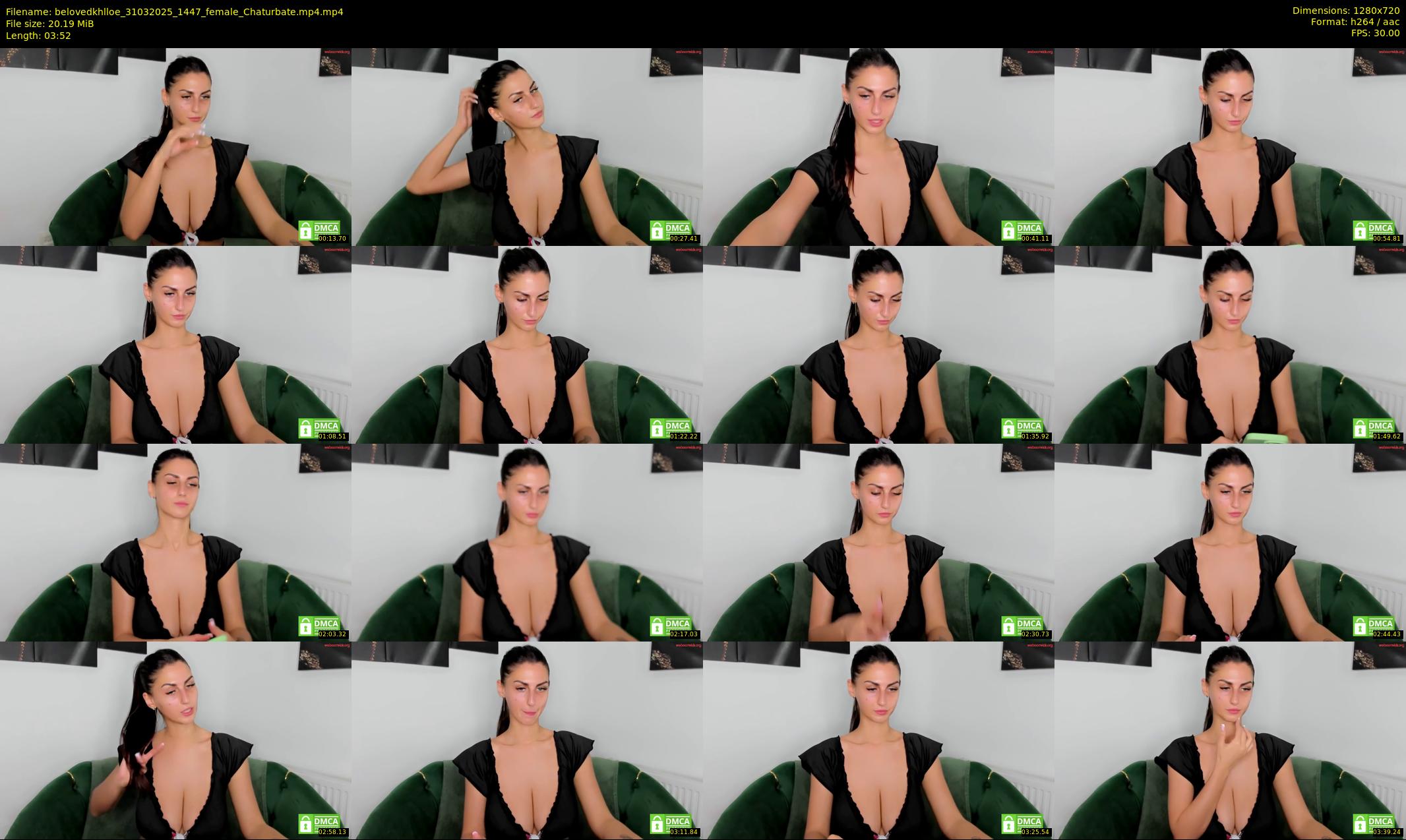 belovedkhlloe — 4 minute Chaturbate female cam show recording, 720p, Mar 31, 2025