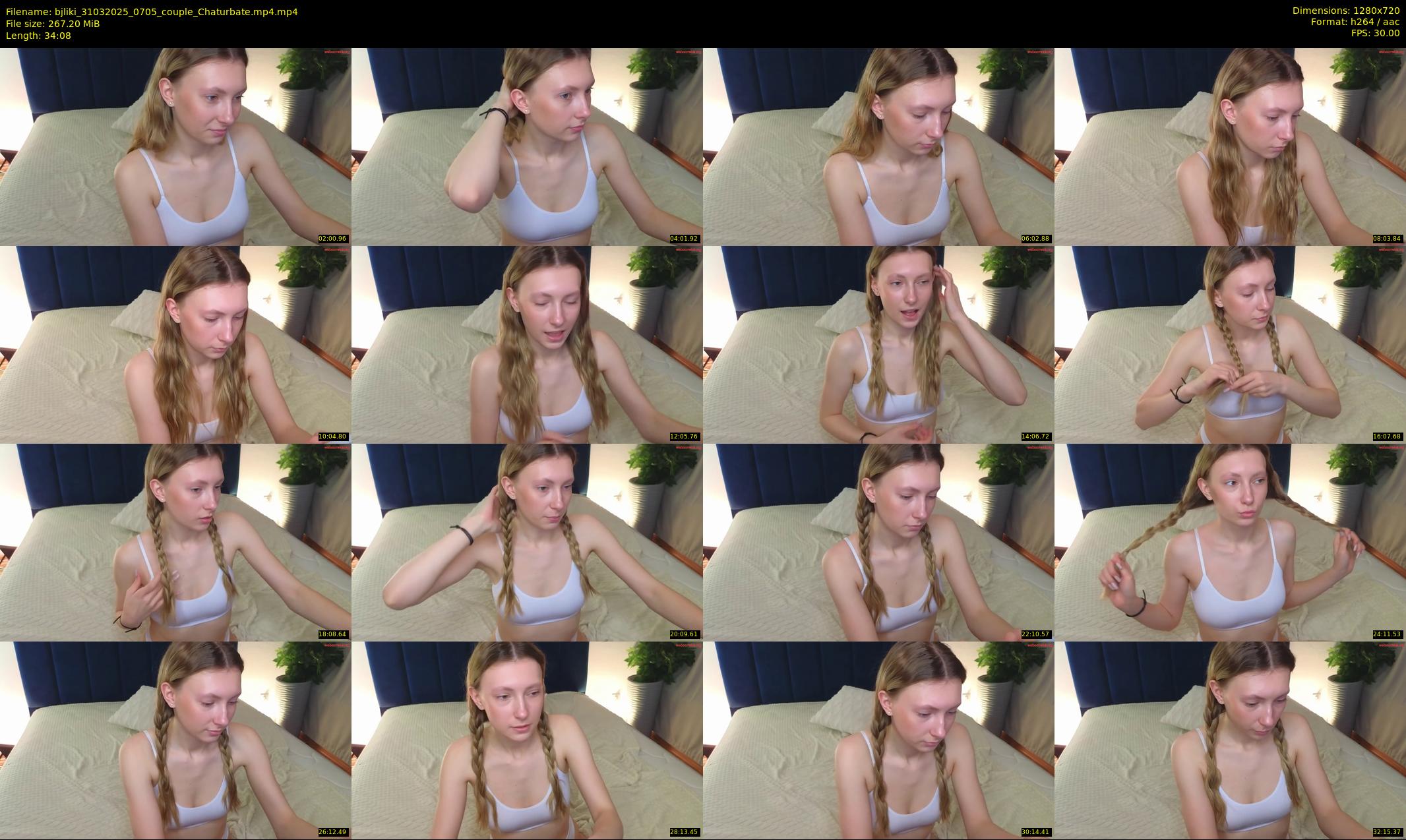 bjliki — 35 minute Chaturbate couple cam show recording, 720p, Mar 31, 2025