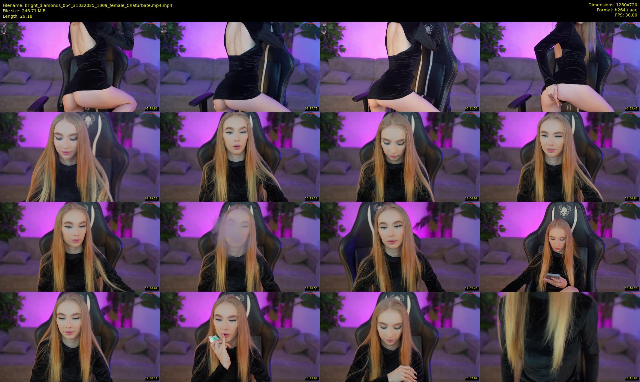 bright_diamonds_054 — 30 minute Chaturbate couple cam show recording, 720p, Mar 31, 2025