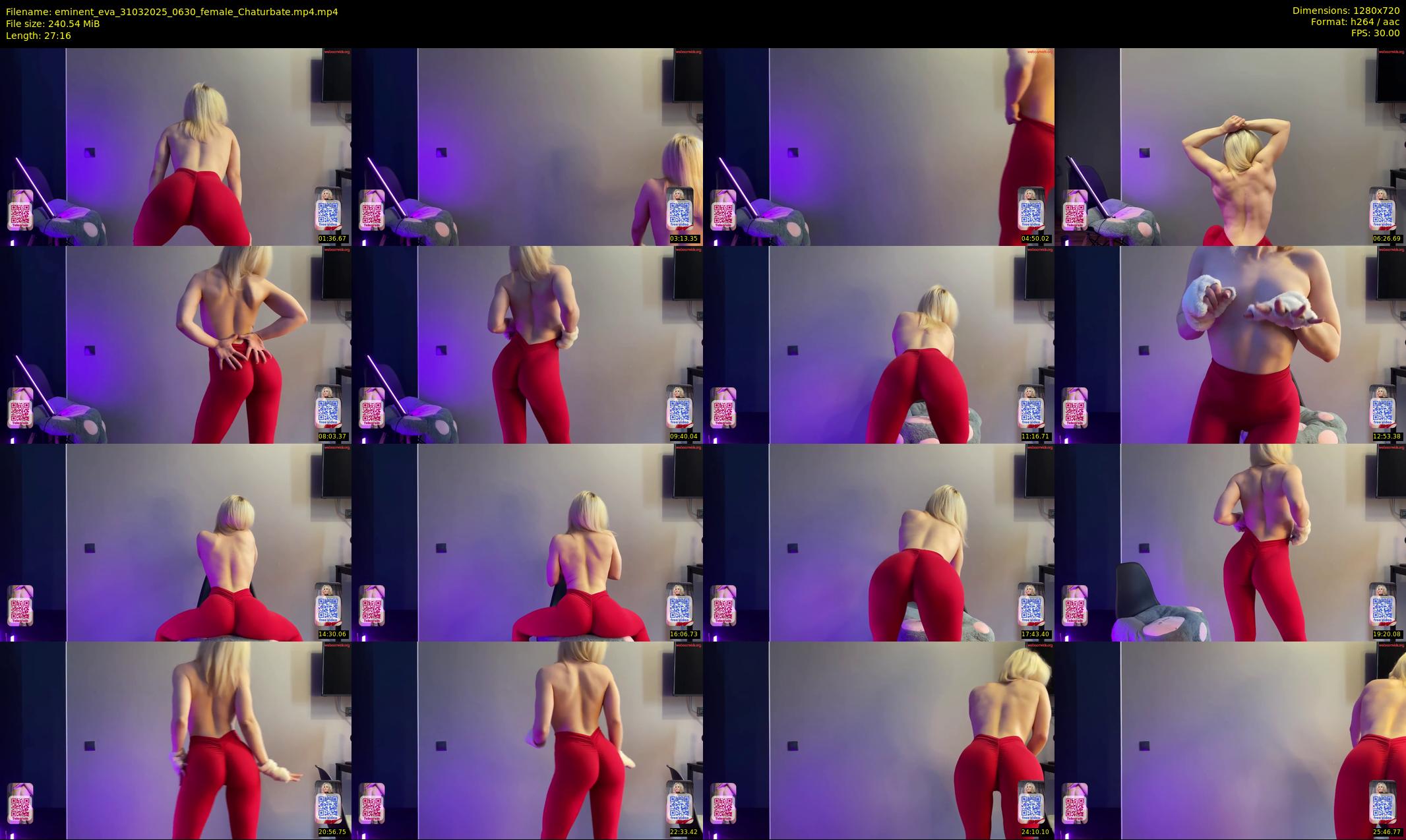 eminent_eva — 28 minute Chaturbate female cam show recording, 720p, Mar 31, 2025