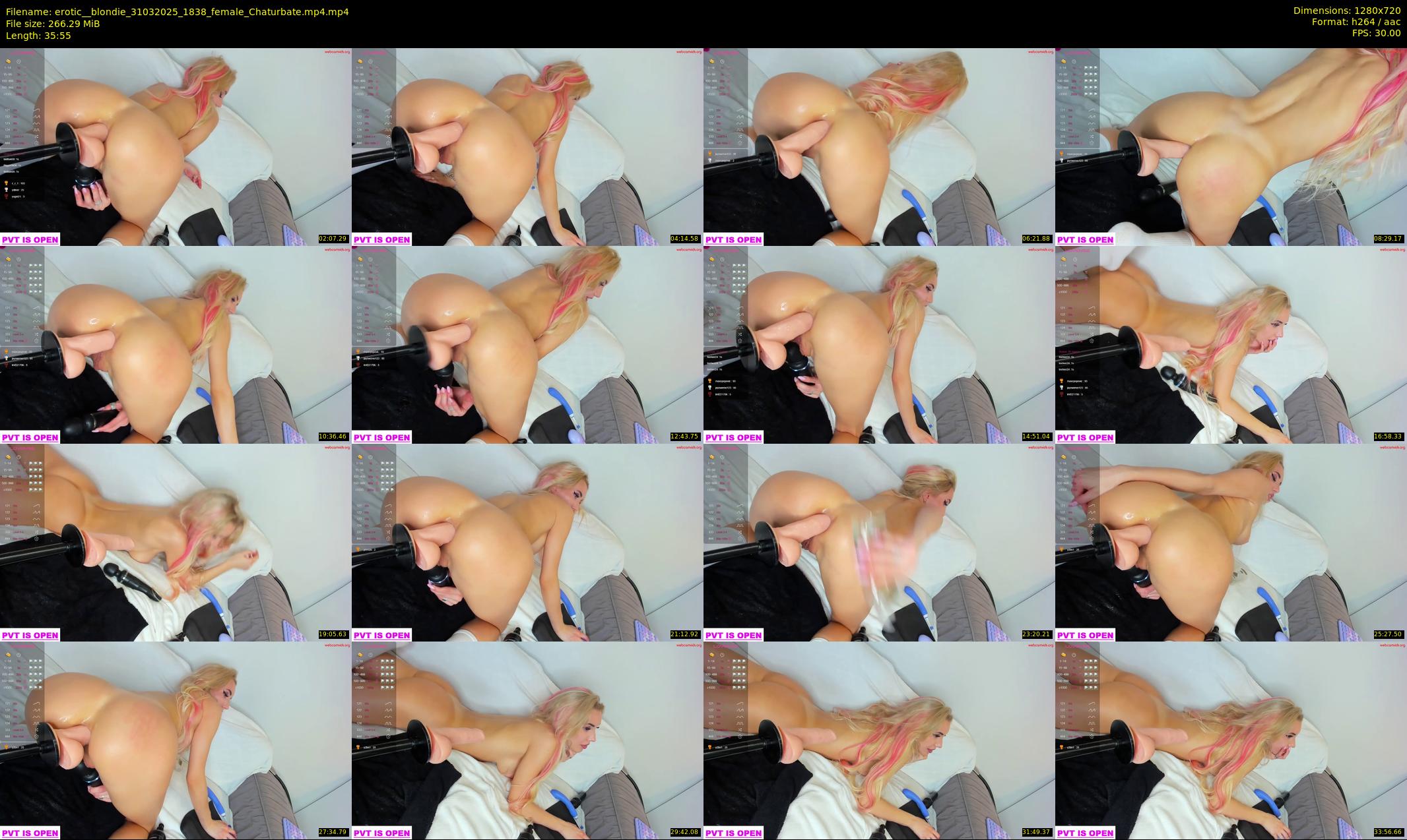 erotic__blondie — 36 minute Chaturbate female cam show recording, 720p, Mar 31, 2025