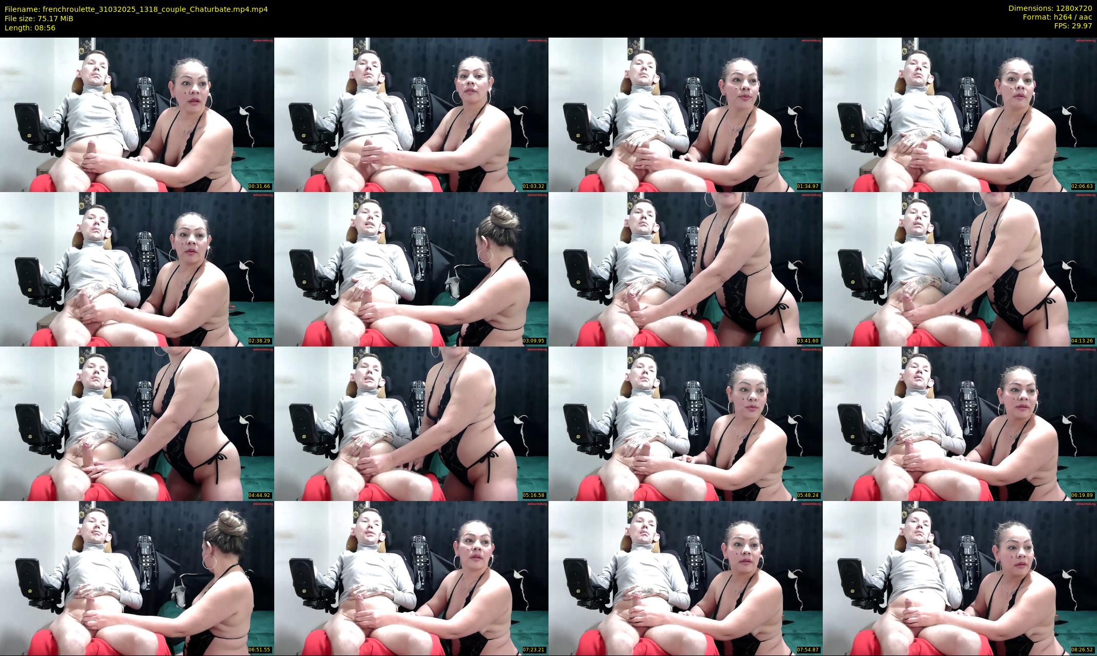 frenchroulette — 9 minute Chaturbate couple cam show recording, 720p, Mar 31, 2025