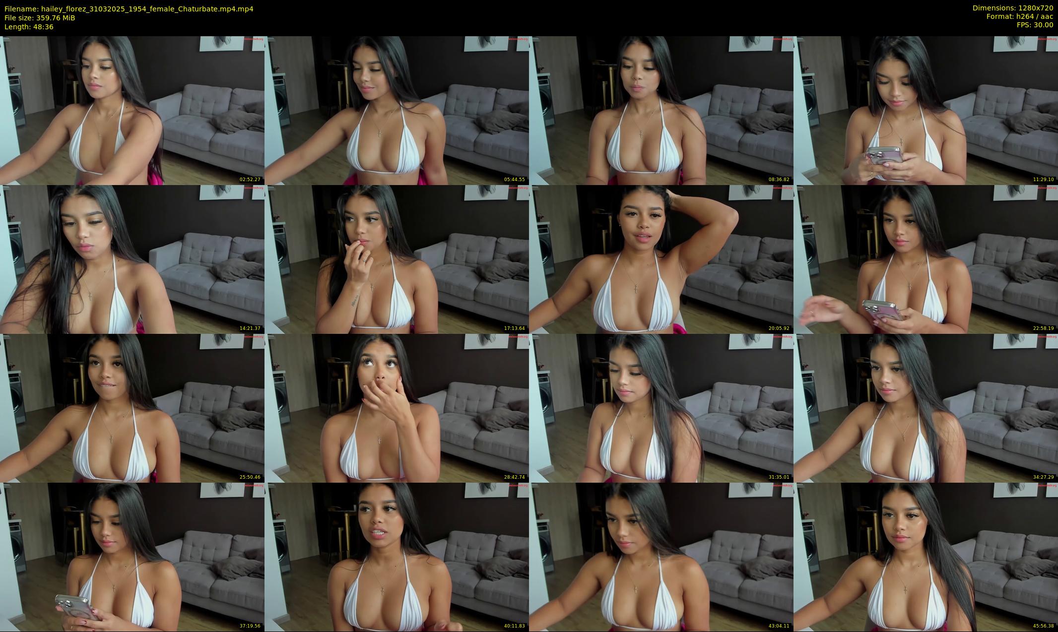 hailey_florez — 49 minute Chaturbate female cam show recording, 720p, Mar 31, 2025