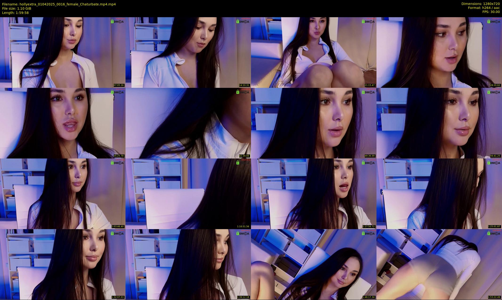 hollyextra — 120 minute Chaturbate female cam show recording, 720p, Apr 1, 2025