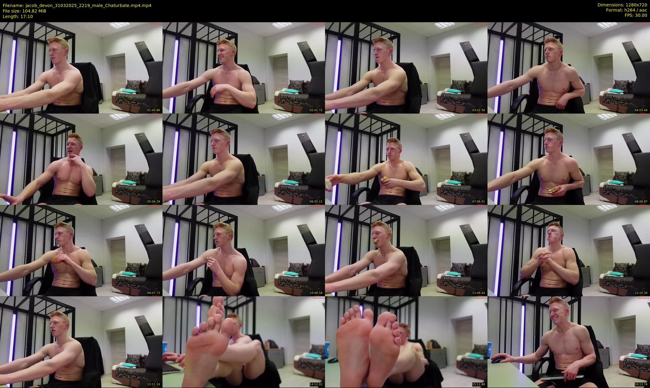 jacob_devon — 18 minute Chaturbate male cam show recording, 720p, Mar 31, 2025