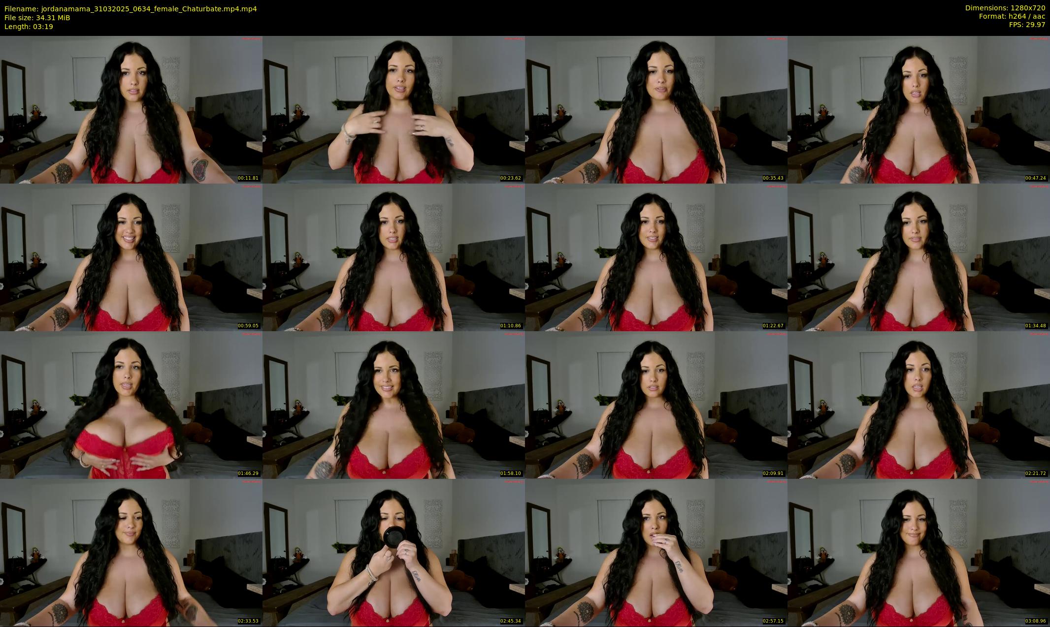 jordanamama — 4 minute Chaturbate couple cam show recording, 720p, Mar 31, 2025