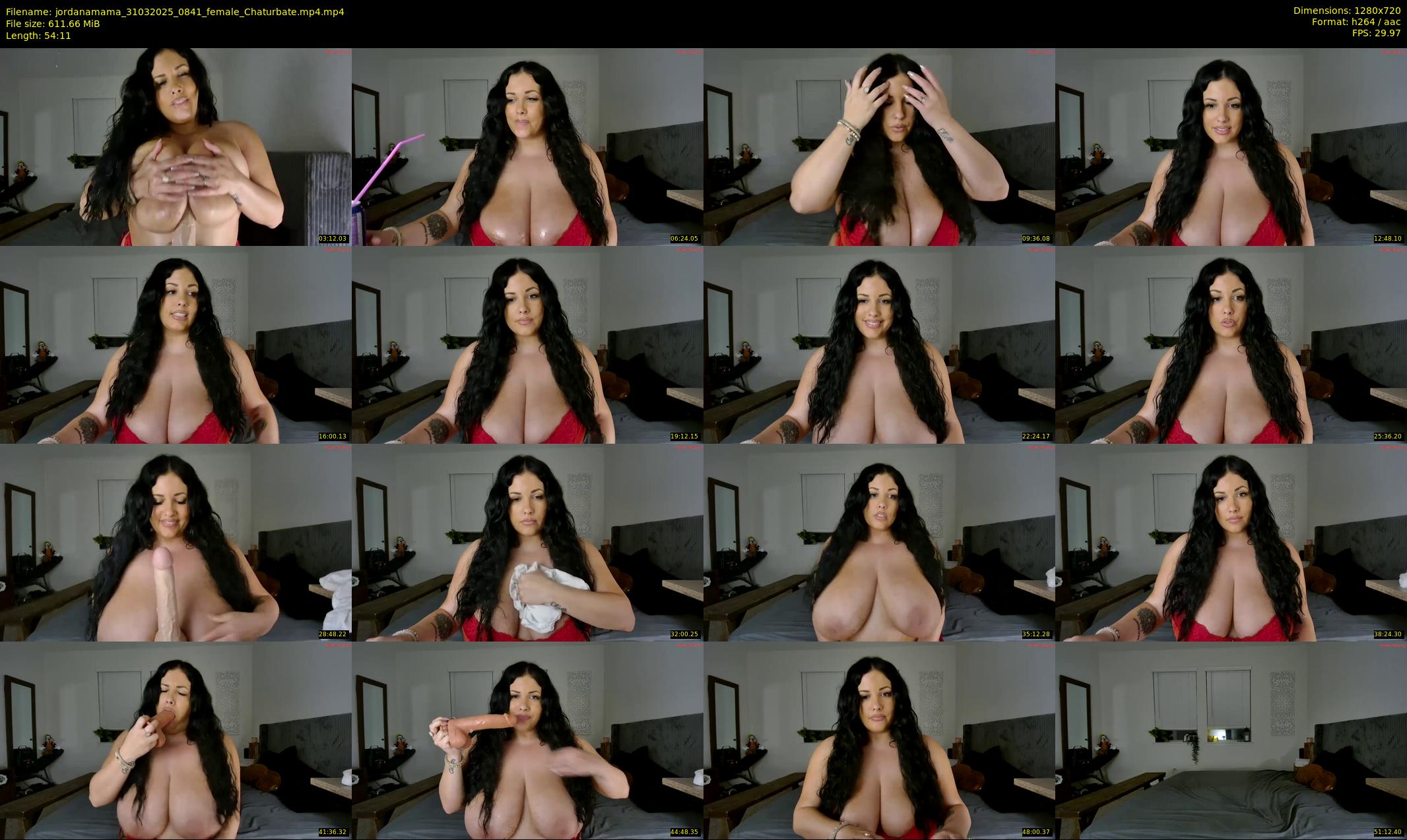 jordanamama — 55 minute Chaturbate couple cam show recording, 720p, Mar 31, 2025