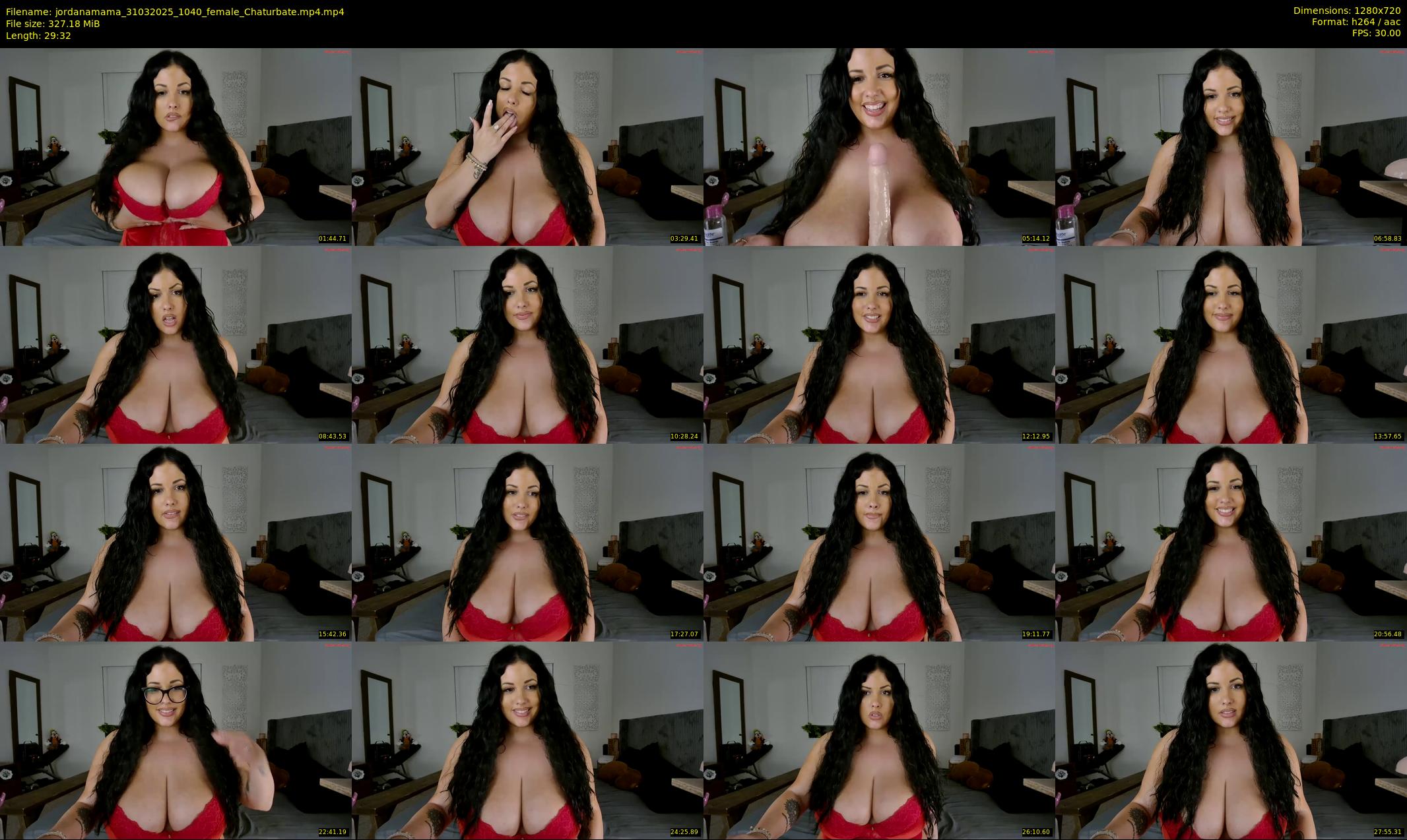 jordanamama — 30 minute Chaturbate couple cam show recording, 720p, Mar 31, 2025