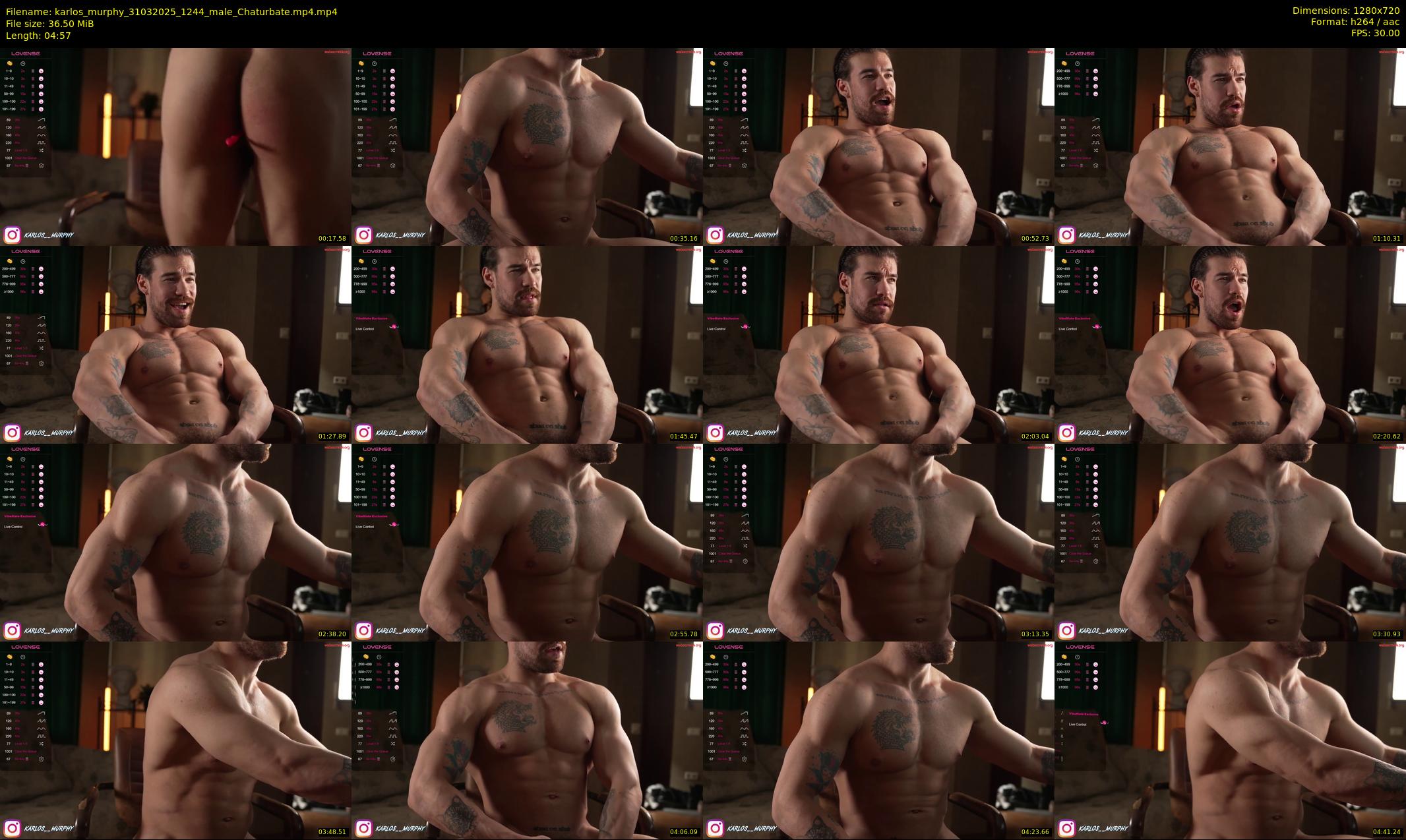 karlos_murphy — 5 minute Chaturbate male cam show recording, 720p, Mar 31, 2025