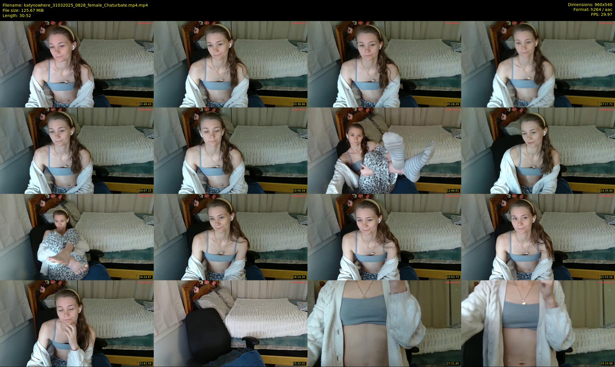 katynowhere — 31 minute Chaturbate female cam show recording, 480p, Mar 31, 2025