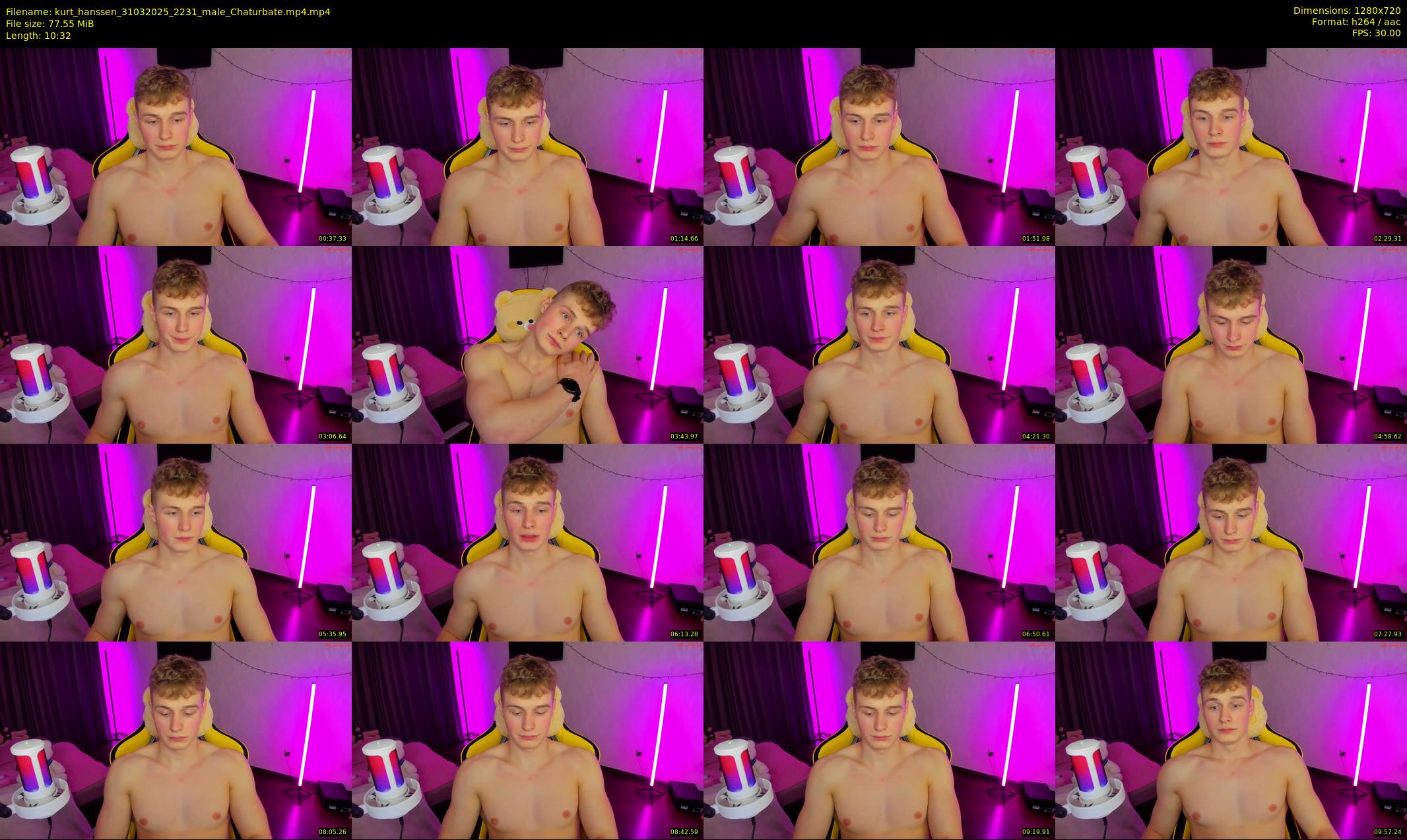 kurt_hanssen — 11 minute Chaturbate male cam show recording, 720p, Mar 31, 2025