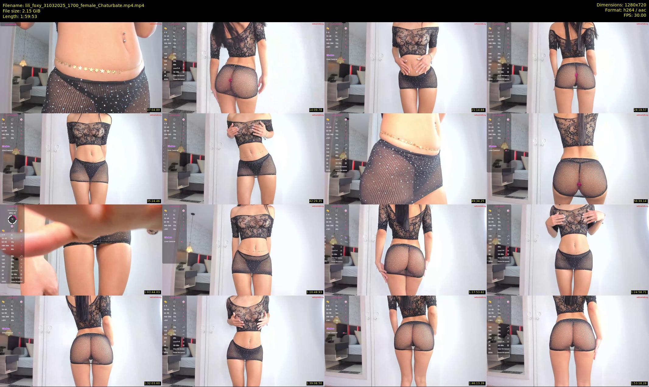 lili_foxy — 120 minute Chaturbate female cam show recording, 720p, Mar 31, 2025