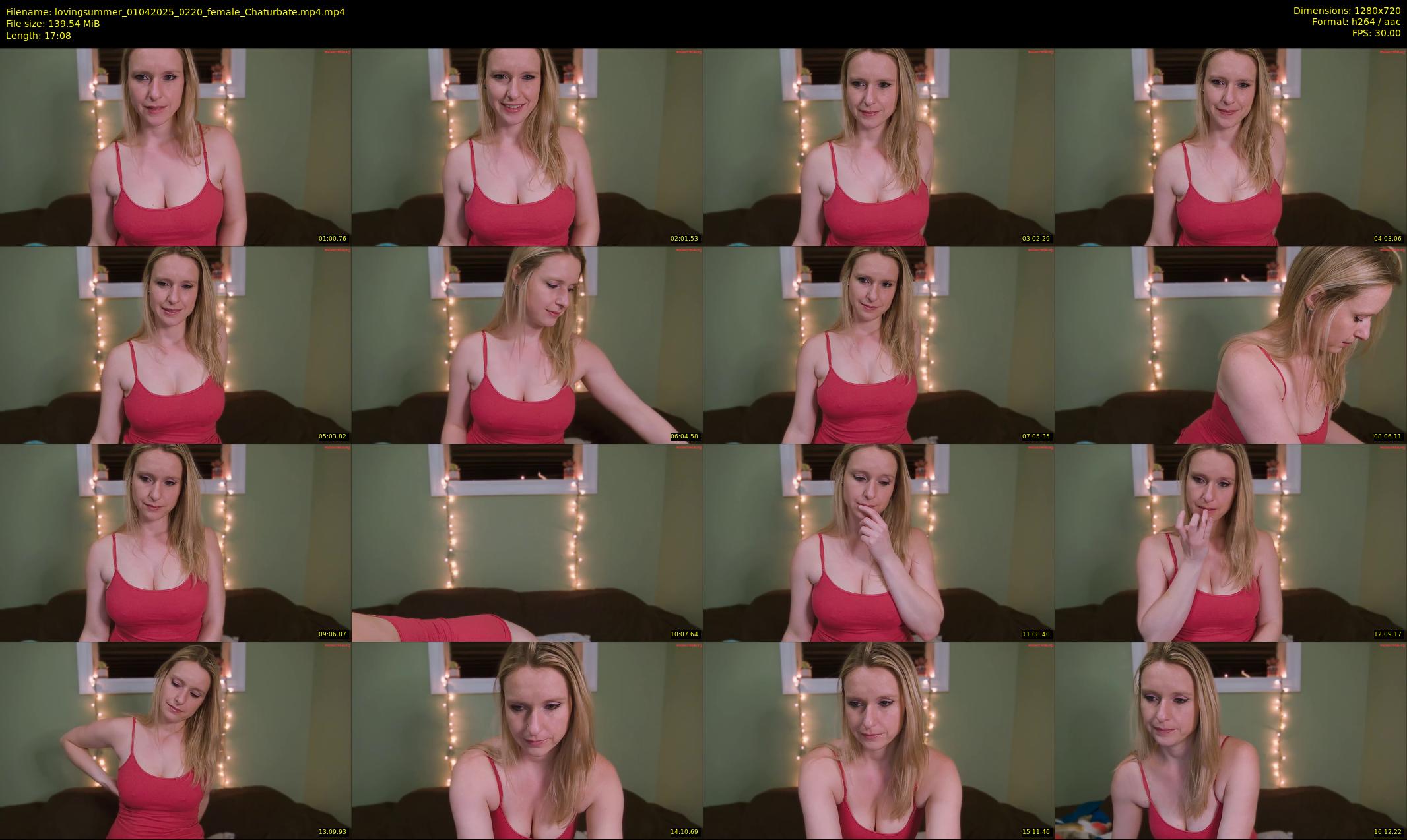 lovingsummer — 18 minute Chaturbate female cam show recording, 720p, Apr 1, 2025