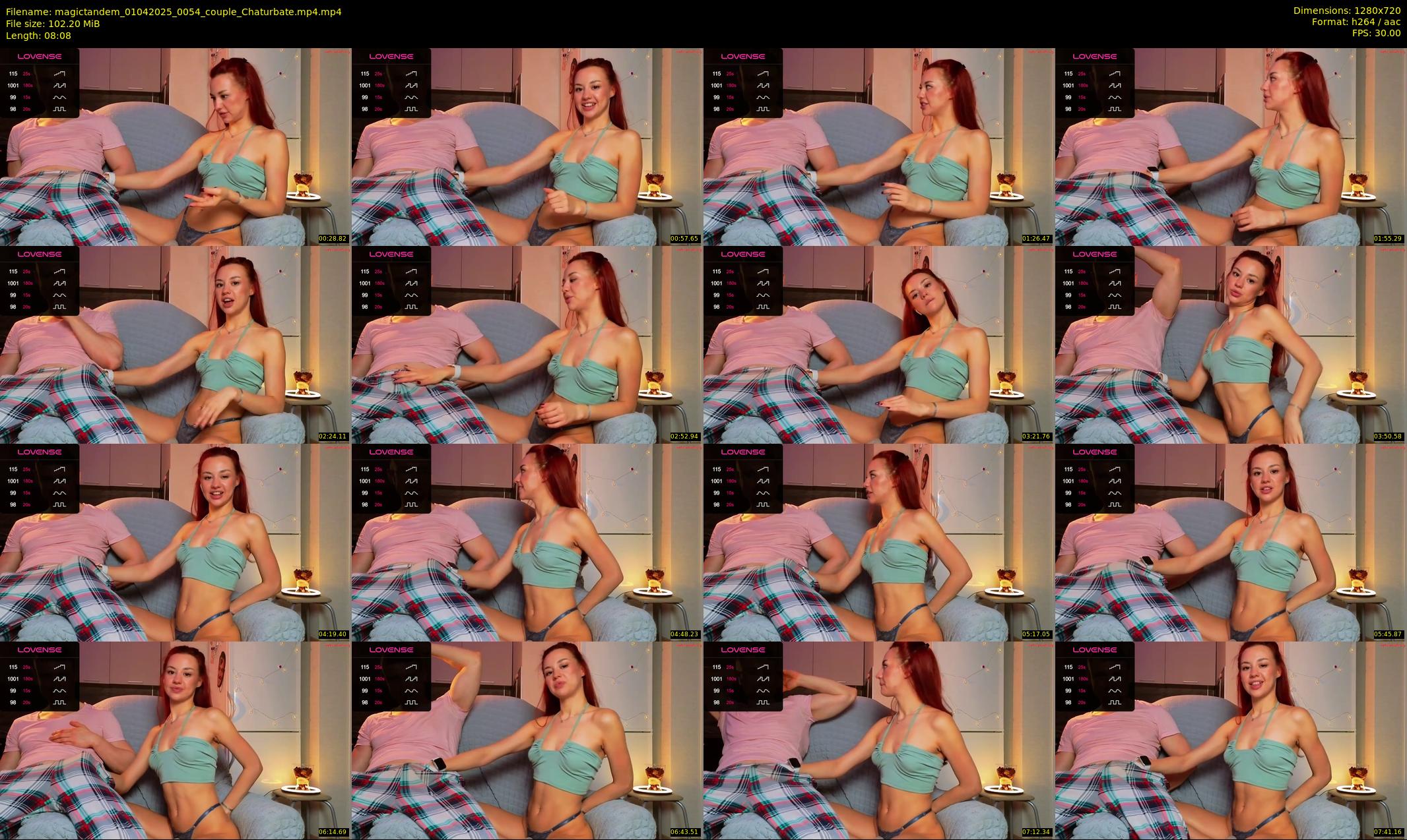 magictandem — 9 minute Chaturbate couple cam show recording, 720p, Apr 1, 2025