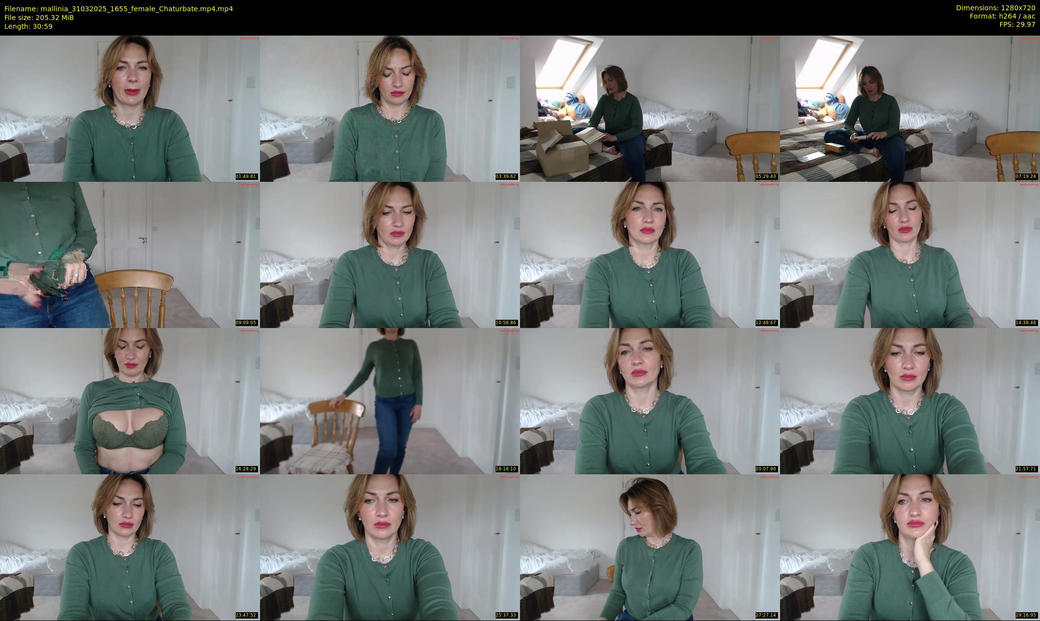 mallinia — 31 minute Chaturbate female cam show recording, 720p, Mar 31, 2025