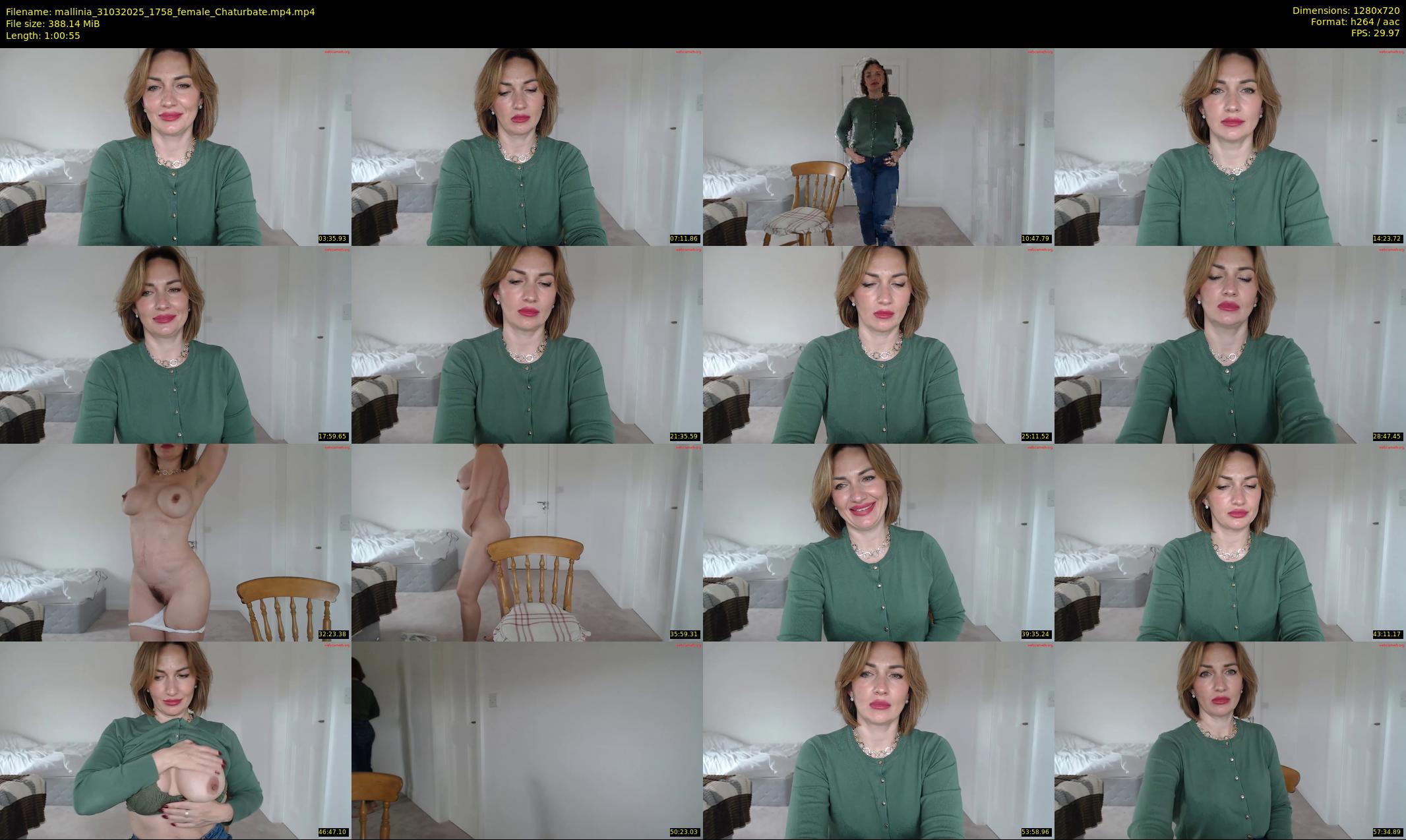 mallinia — 61 minute Chaturbate female cam show recording, 720p, Mar 31, 2025