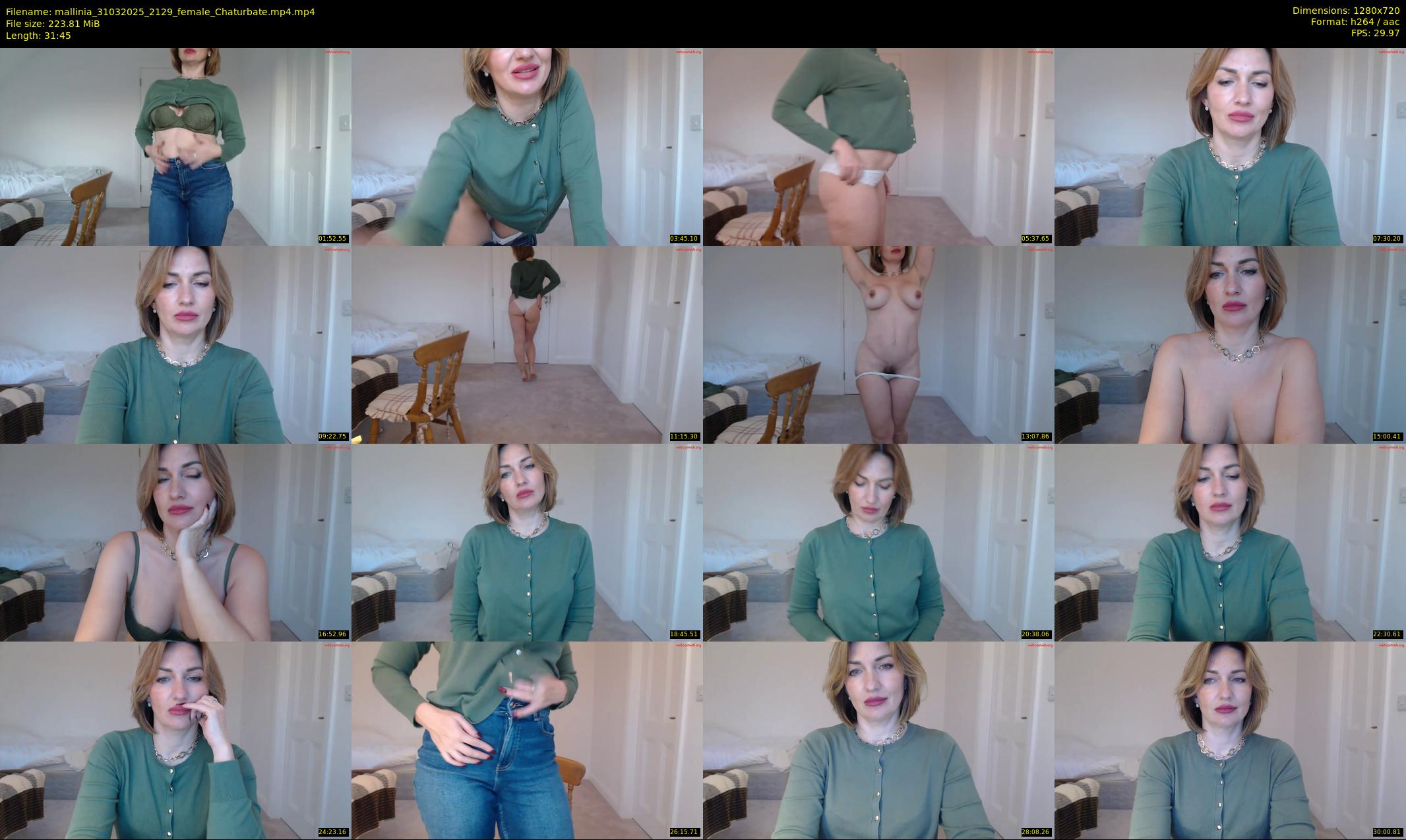mallinia — 32 minute Chaturbate female cam show recording, 720p, Mar 31, 2025