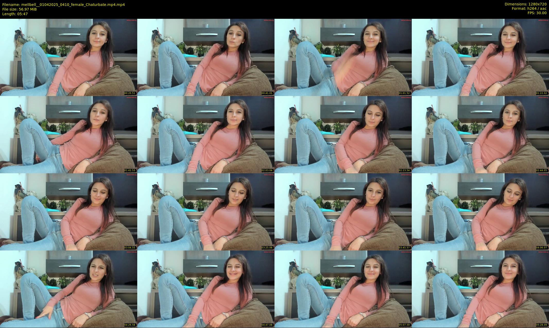 mellbell_ — 6 minute Chaturbate female cam show recording, 720p, Apr 1, 2025