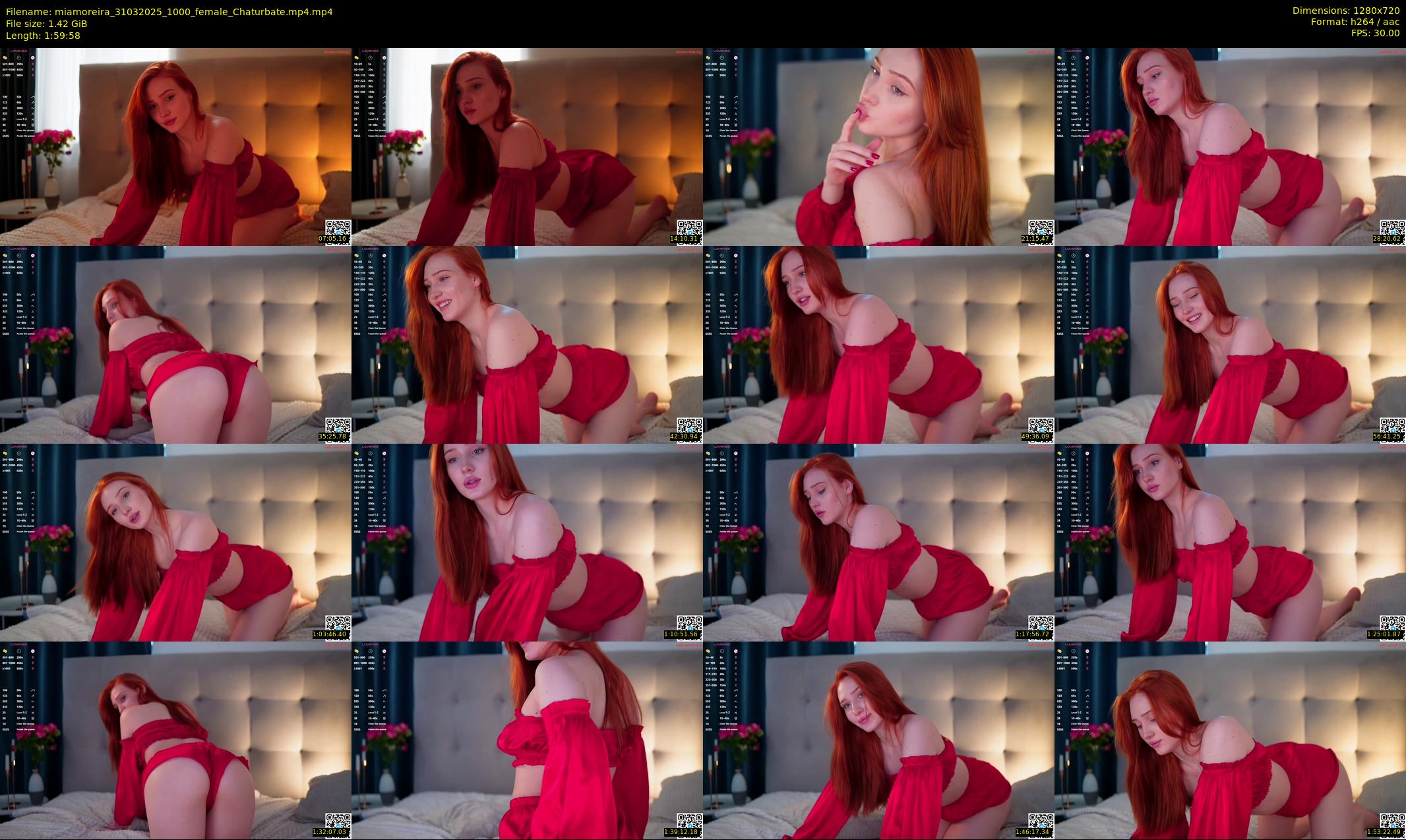 miamoreira — 120 minute Chaturbate female cam show recording, 720p, Mar 31, 2025