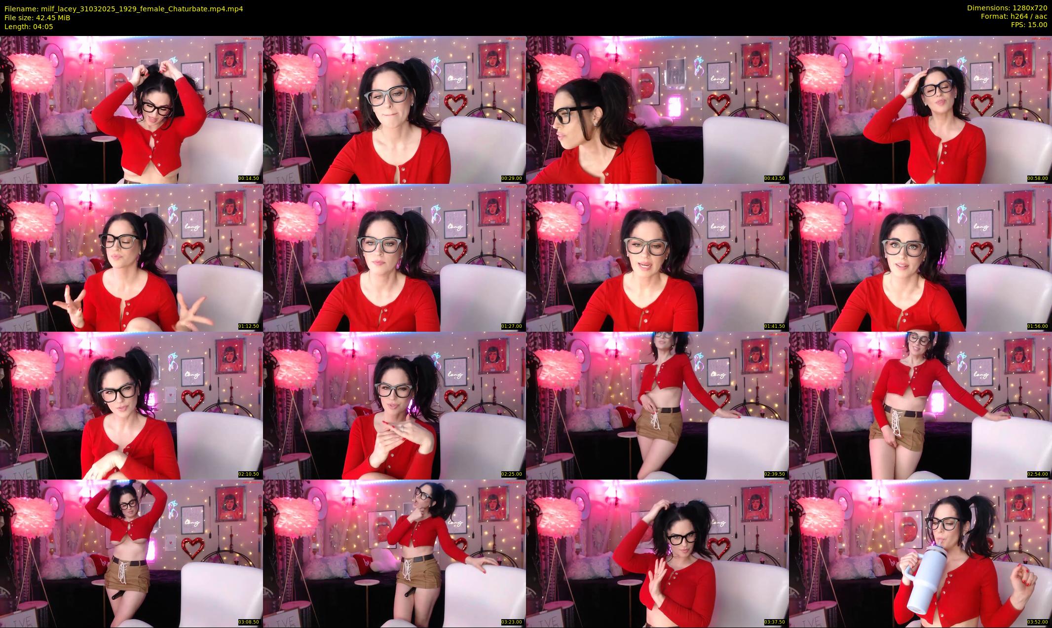 milf_lacey — 5 minute Chaturbate female cam show recording, 720p, Mar 31, 2025