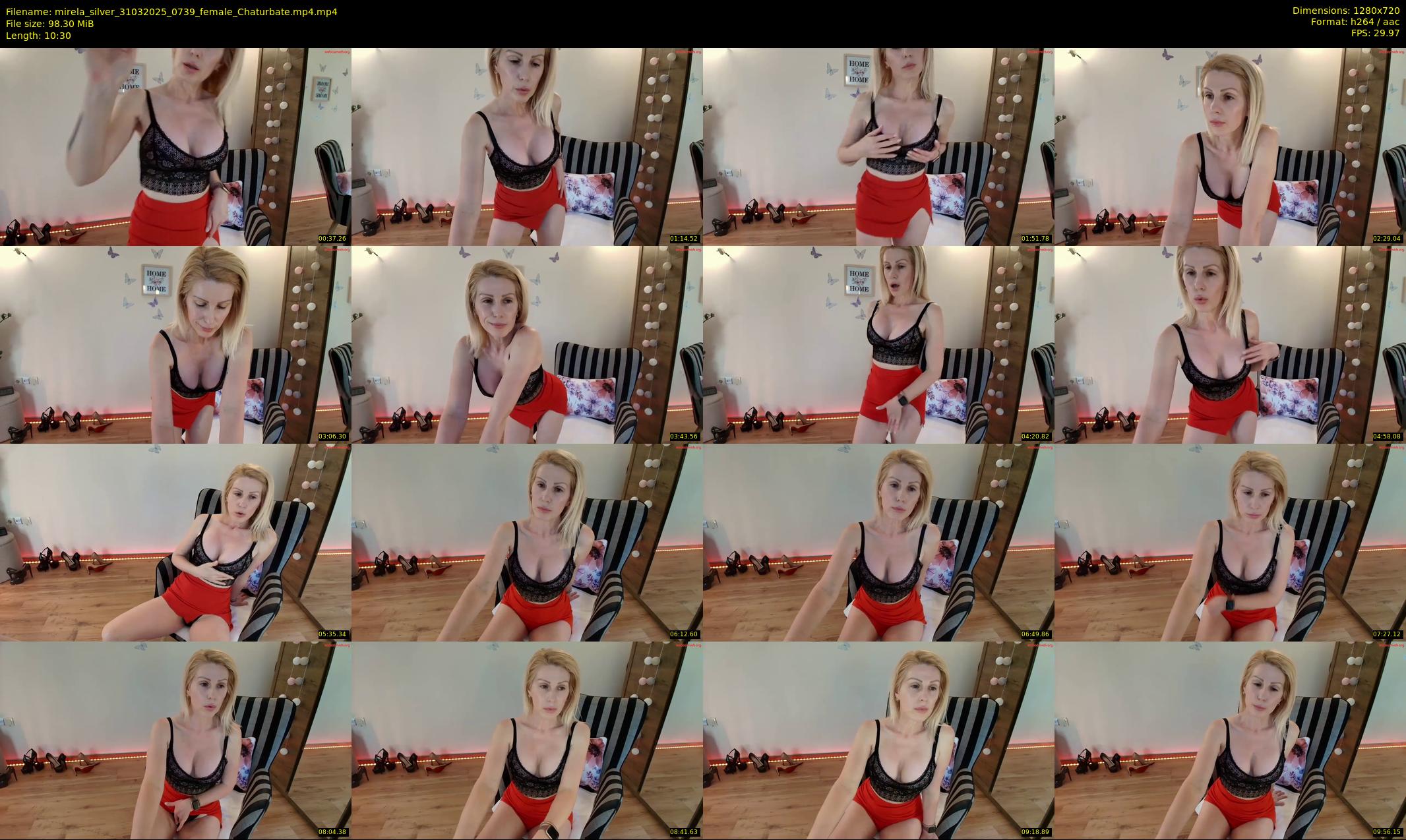 mirela_silver — 11 minute Chaturbate female cam show recording, 720p, Mar 31, 2025