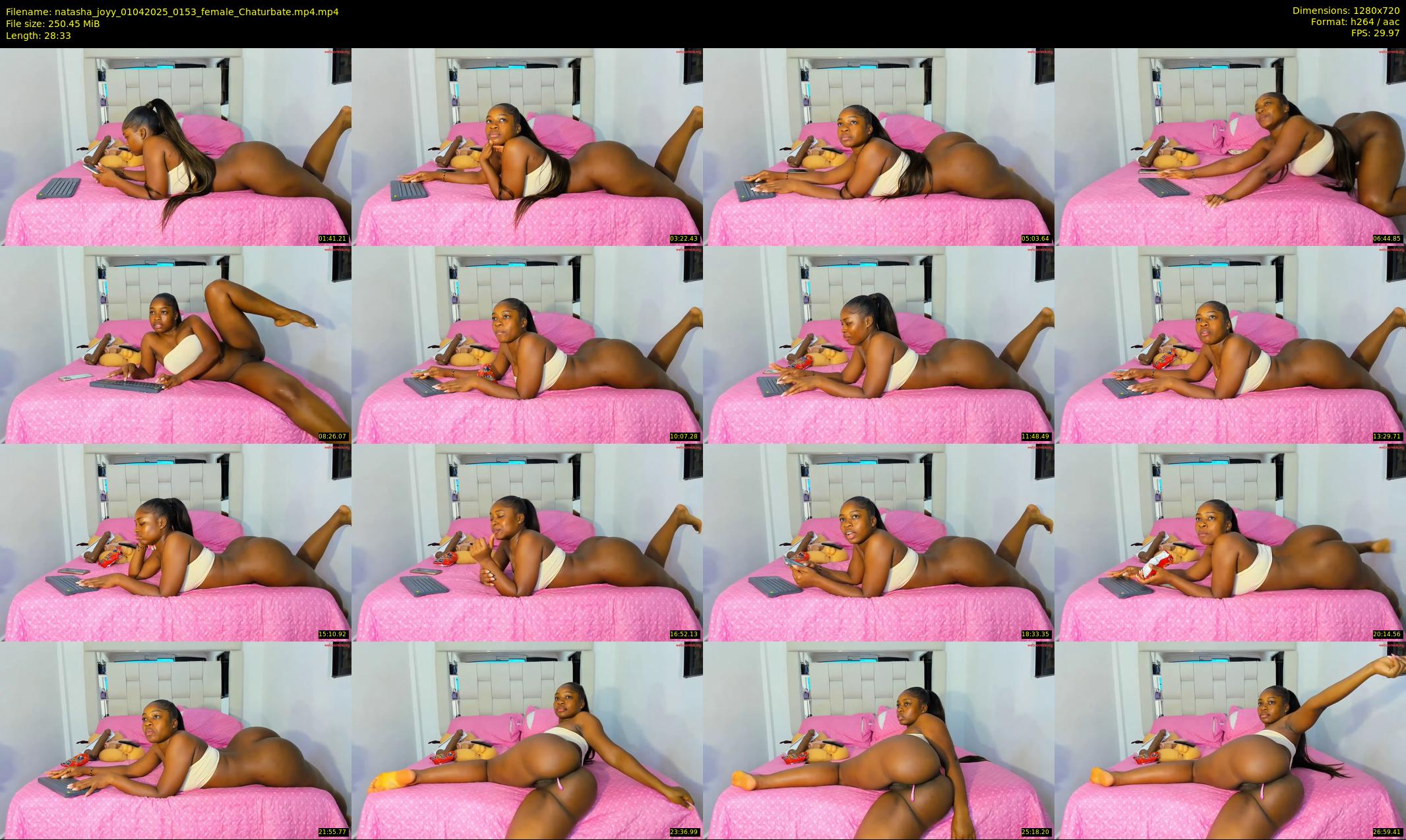 natasha_joyy — 29 minute Chaturbate female cam show recording, 720p, Apr 1, 2025