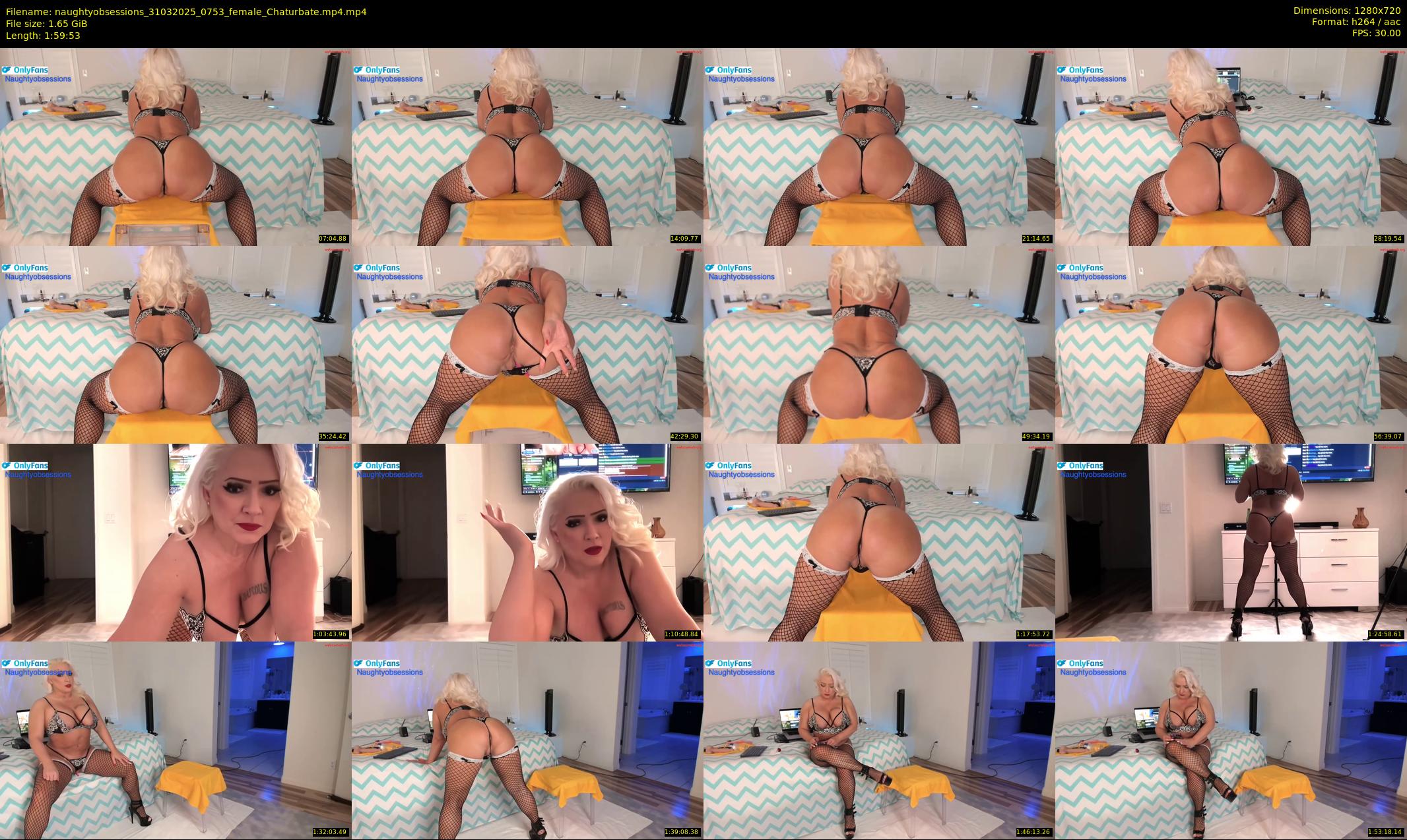 naughtyobsessions — 120 minute Chaturbate female cam show recording, 720p, Mar 31, 2025