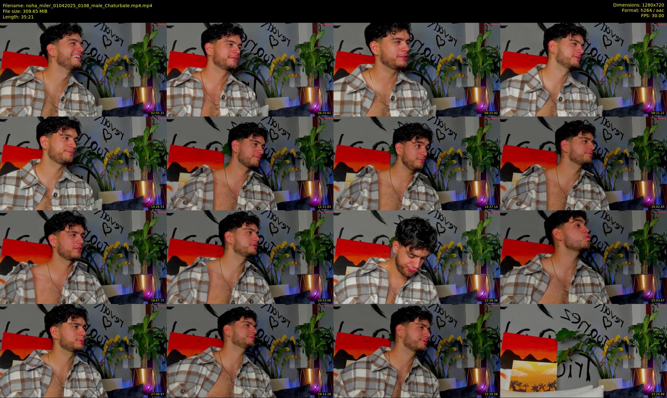 noha_miler — 36 minute Chaturbate male cam show recording, 720p, Apr 1, 2025