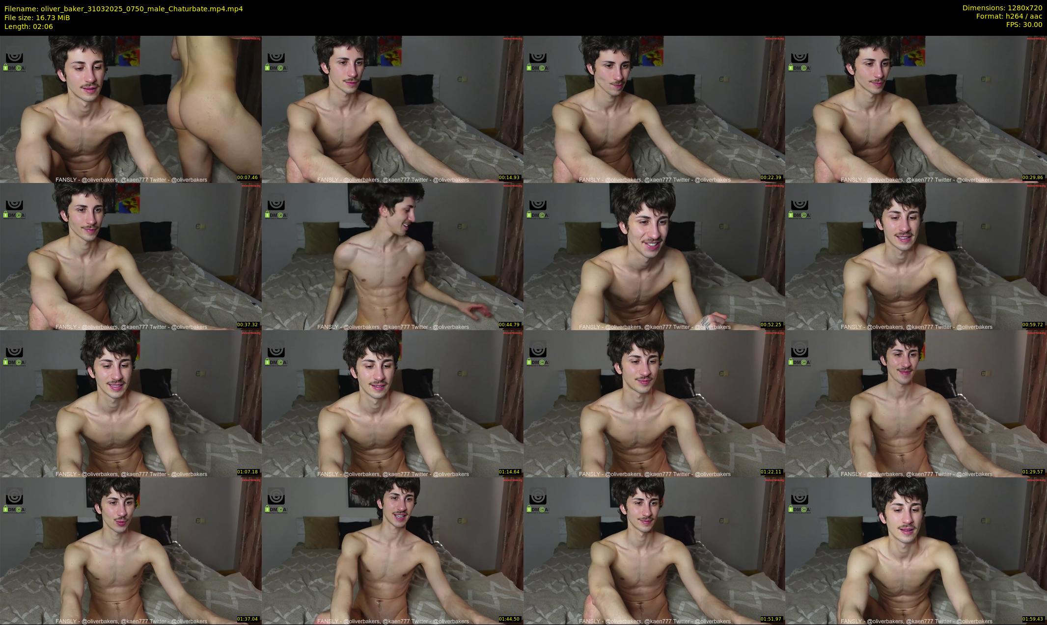 oliver_baker — 3 minute Chaturbate male cam show recording, 720p, Mar 31, 2025