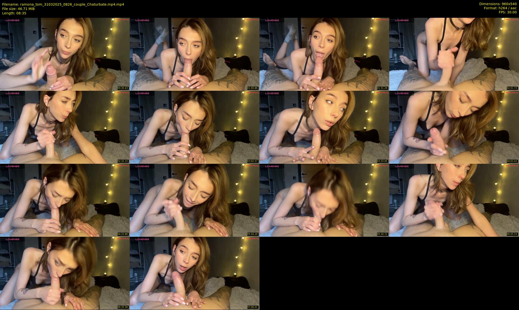 ramona_tom — 9 minute Chaturbate couple cam show recording, 480p, Mar 31, 2025