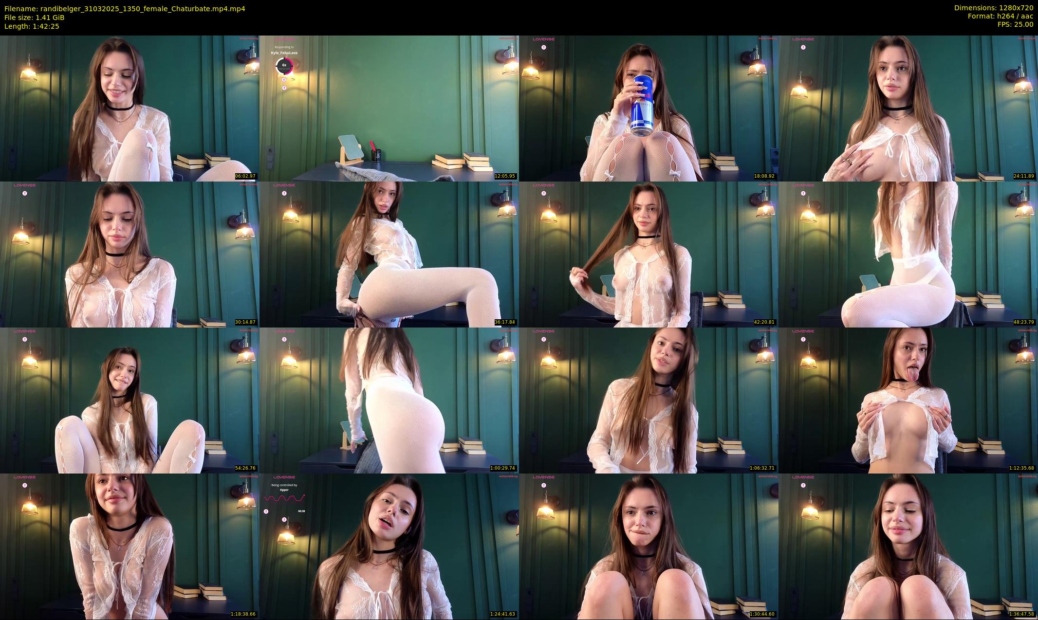 randibelger — 103 minute Chaturbate female cam show recording, 720p, Mar 31, 2025