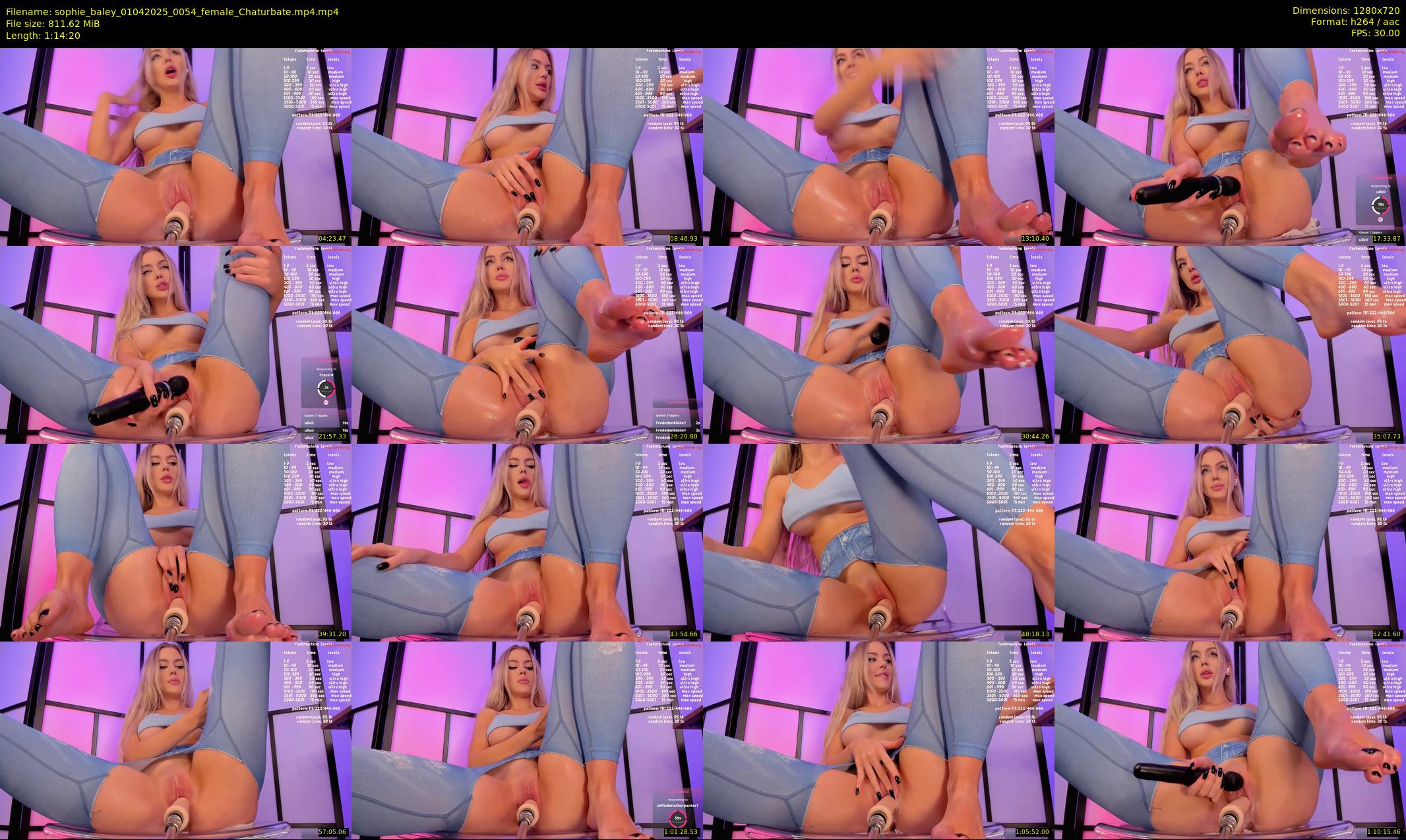 sophie_baley — 75 minute Chaturbate female cam show recording, 720p, Apr 1, 2025