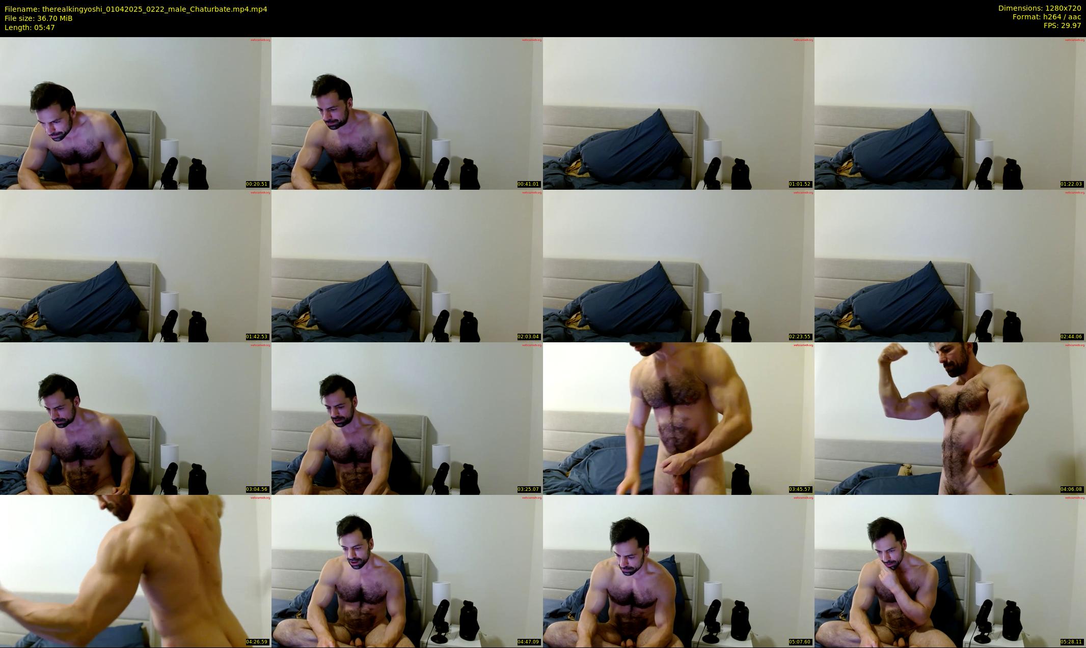 therealkingyoshi — 6 minute Chaturbate male cam show recording, 720p, Apr 1, 2025