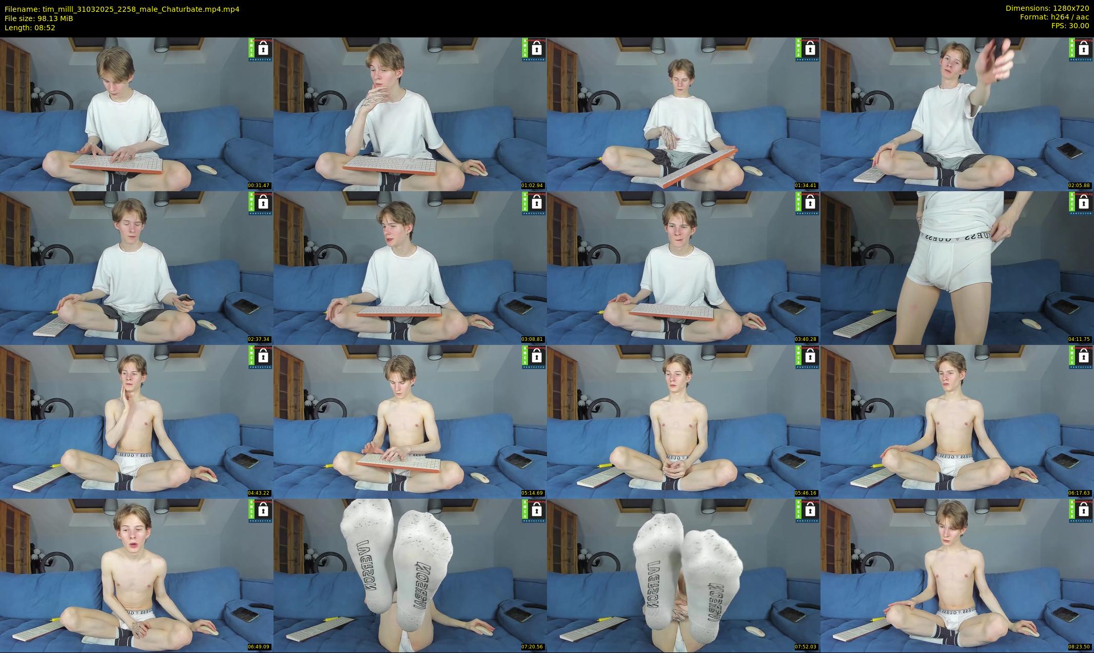 tim_milll — 9 minute Chaturbate male cam show recording, 720p, Mar 31, 2025