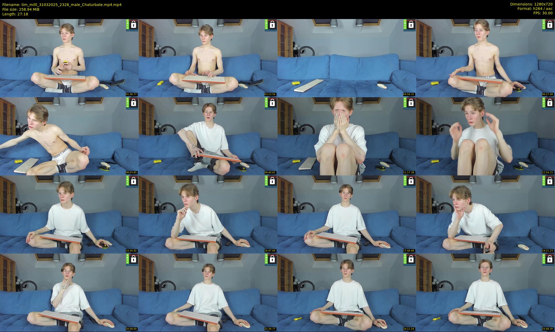 tim_milll — 28 minute Chaturbate male cam show recording, 720p, Mar 31, 2025