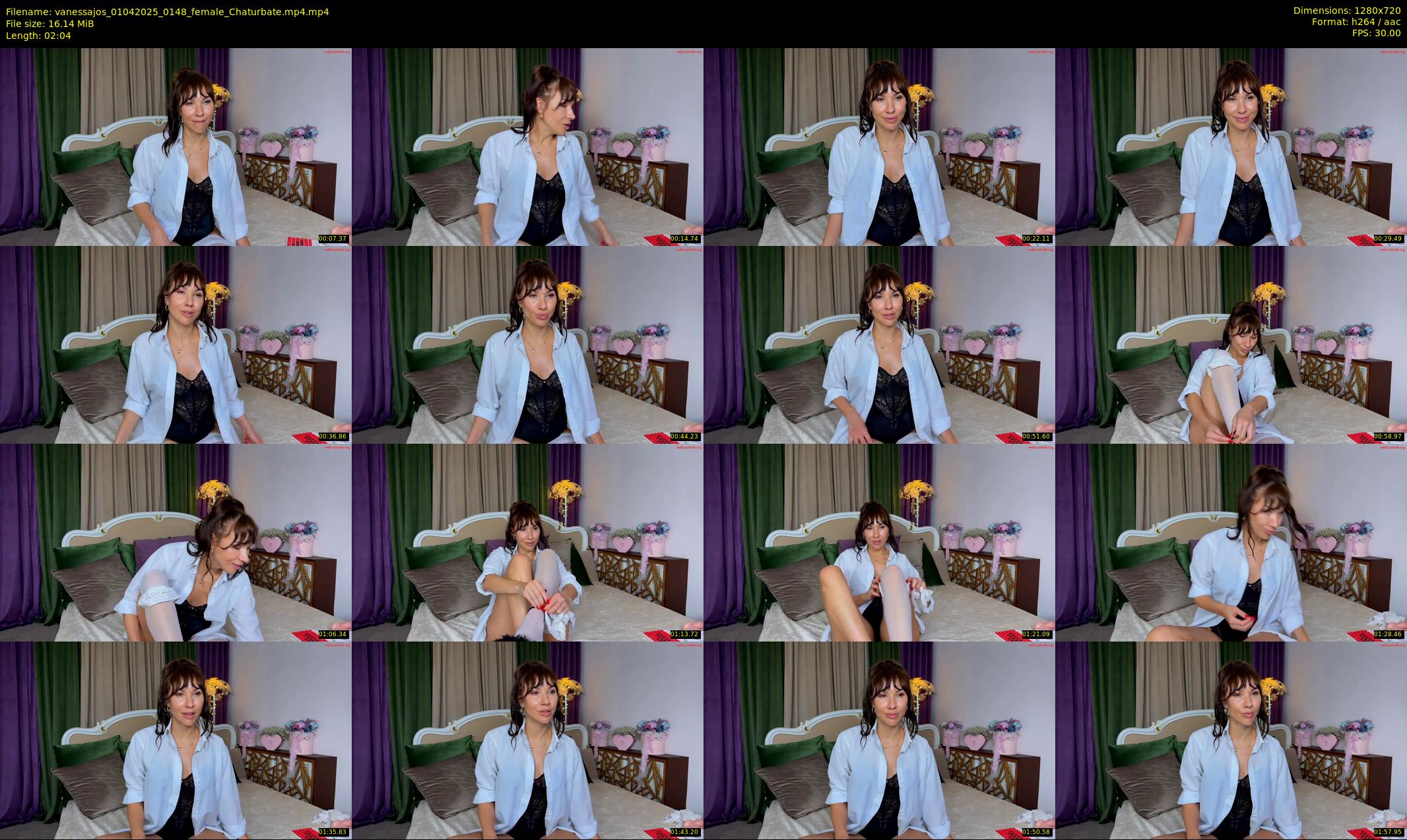 vanessajos — 3 minute Chaturbate female cam show recording, 720p, Apr 1, 2025