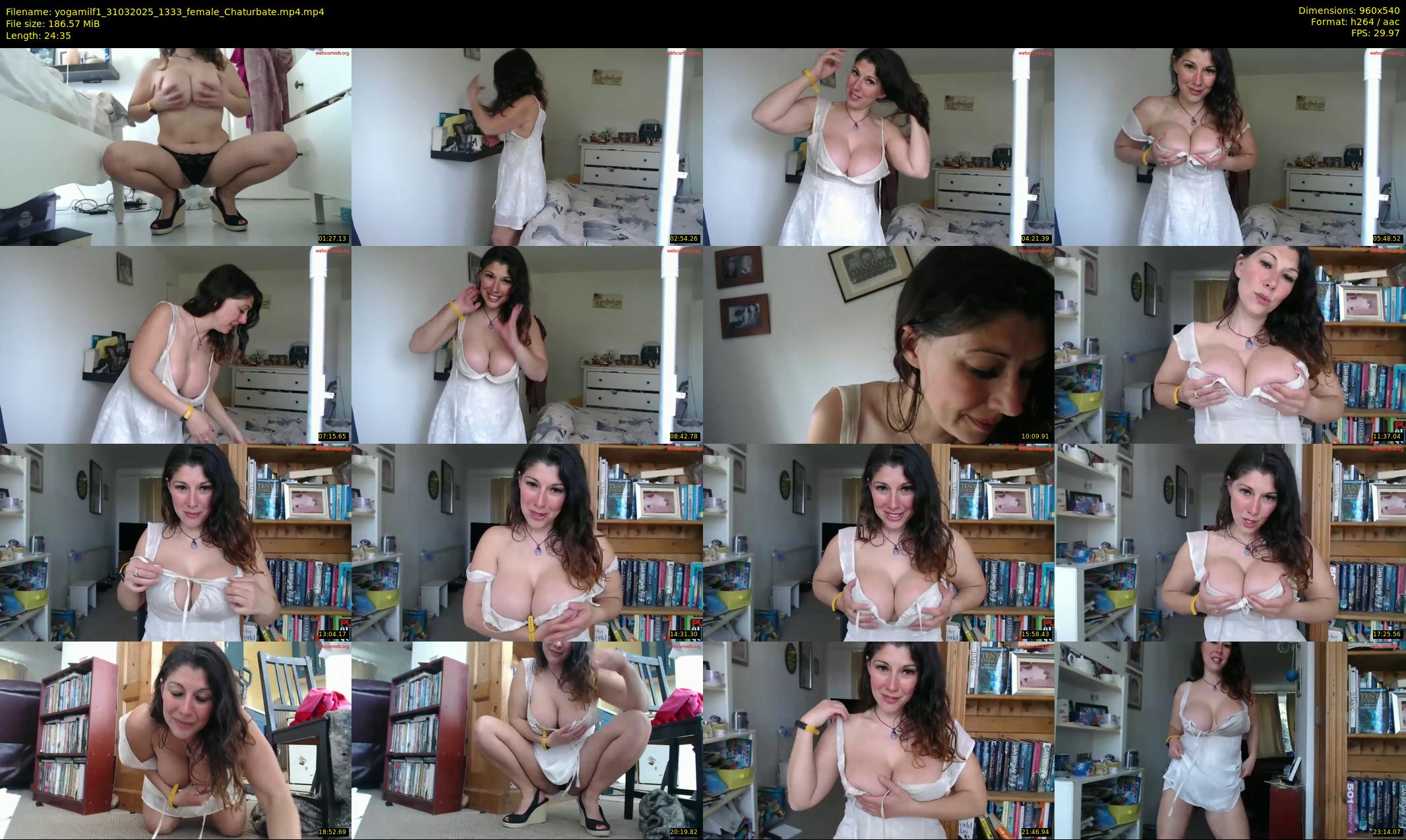 yogamilf1 — 25 minute Chaturbate female cam show recording, 480p, Mar 31, 2025