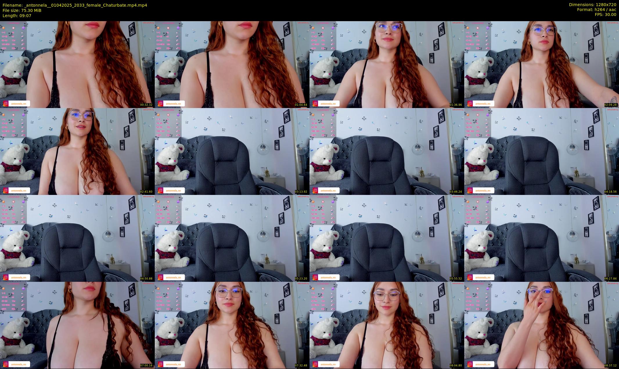 _antonnela_ — 10 minute Chaturbate female cam show recording, 720p, Apr 1, 2025