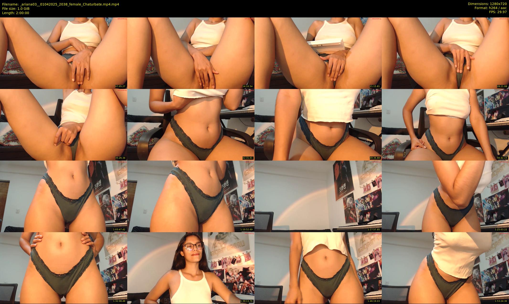 _ariana03_ — 120 minute Chaturbate female cam show recording, 720p, Apr 1, 2025