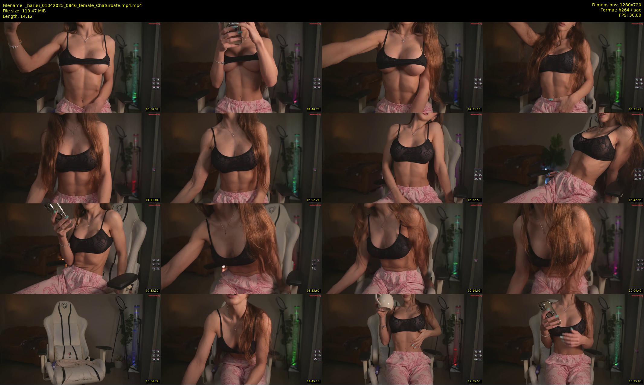 _haruu — 15 minute Chaturbate female cam show recording, 720p, Apr 1, 2025