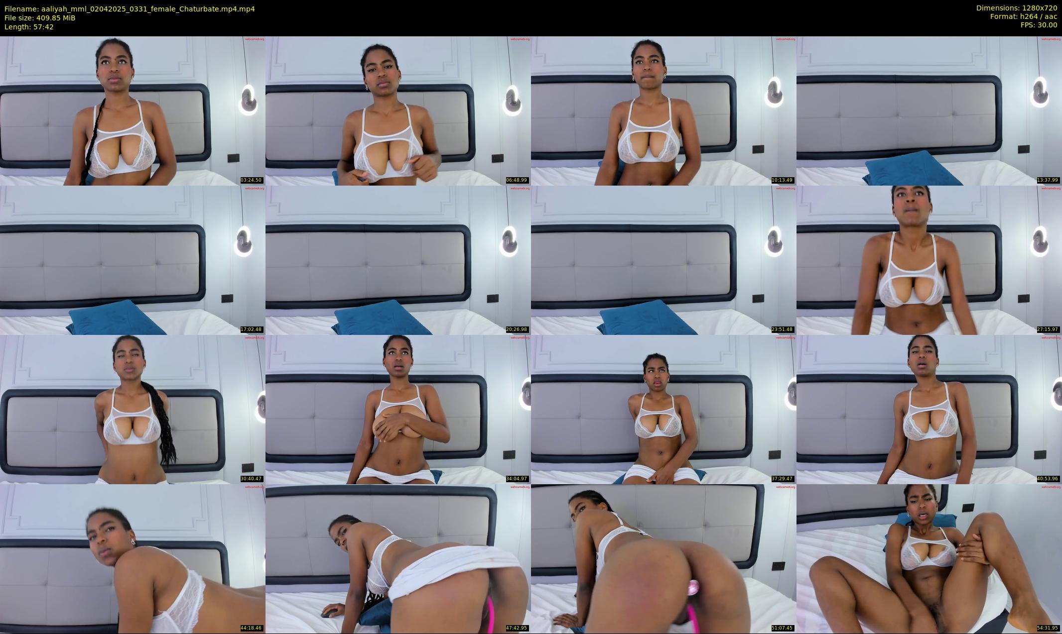 aaliyah_mml — 58 minute Chaturbate female cam show recording, 720p, Apr 2, 2025