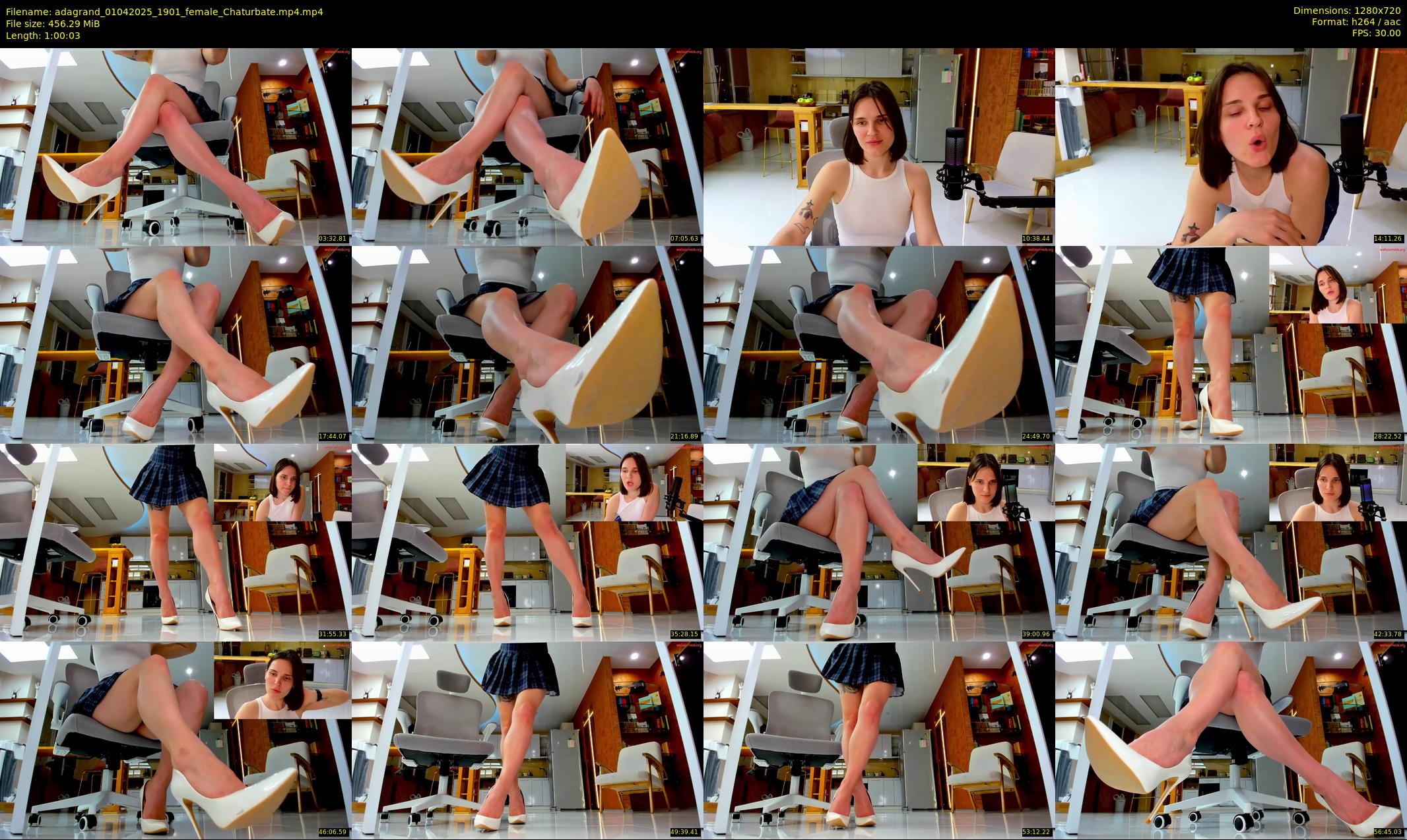 adagrand — 61 minute Chaturbate female cam show recording, 720p, Apr 1, 2025