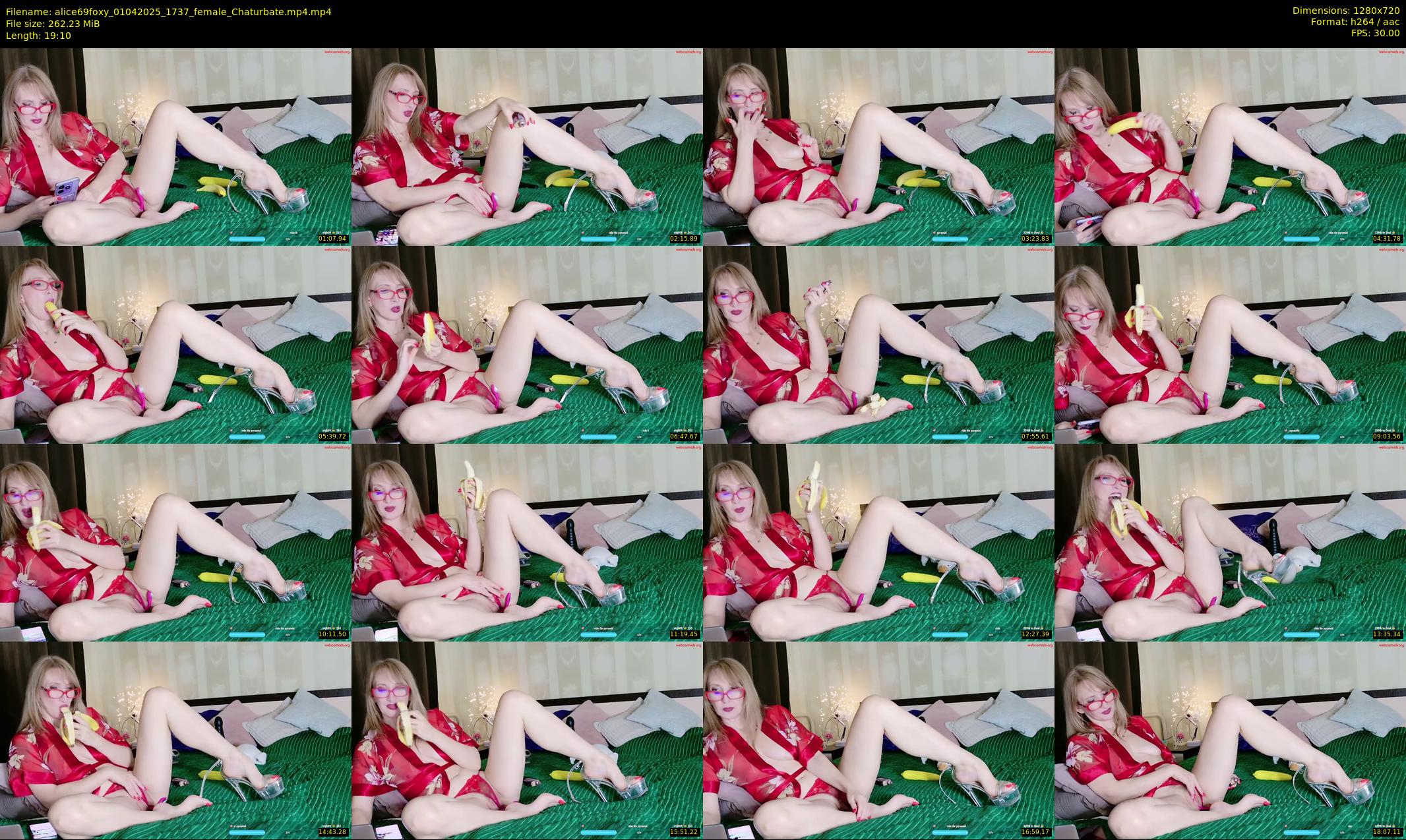alice69foxy — 20 minute Chaturbate female cam show recording, 720p, Apr 1, 2025